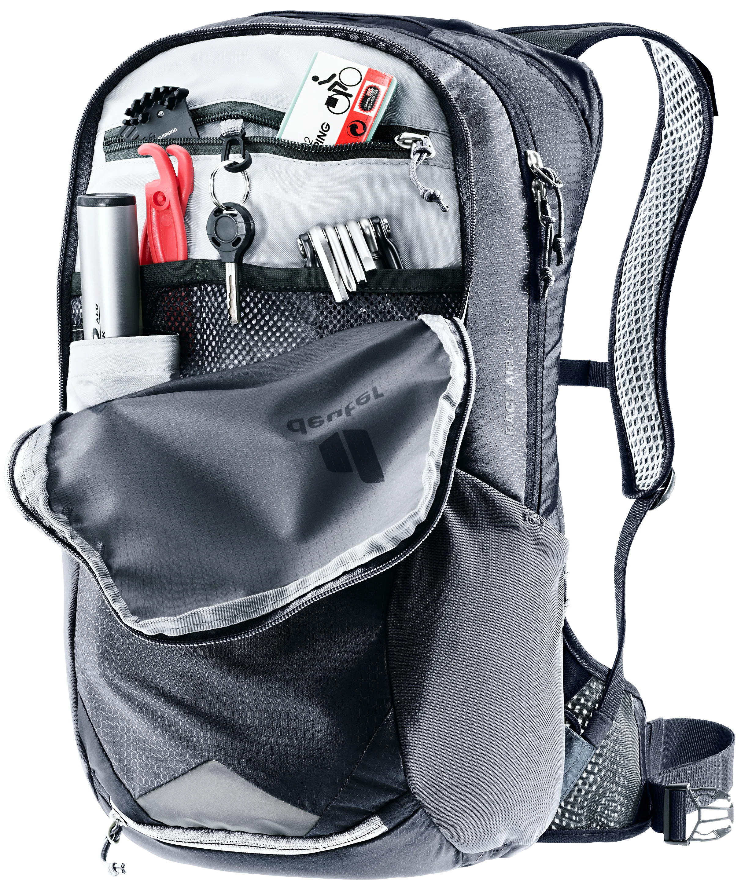 deuter Race Air 14+3 Rucksack schwarz - Image 11