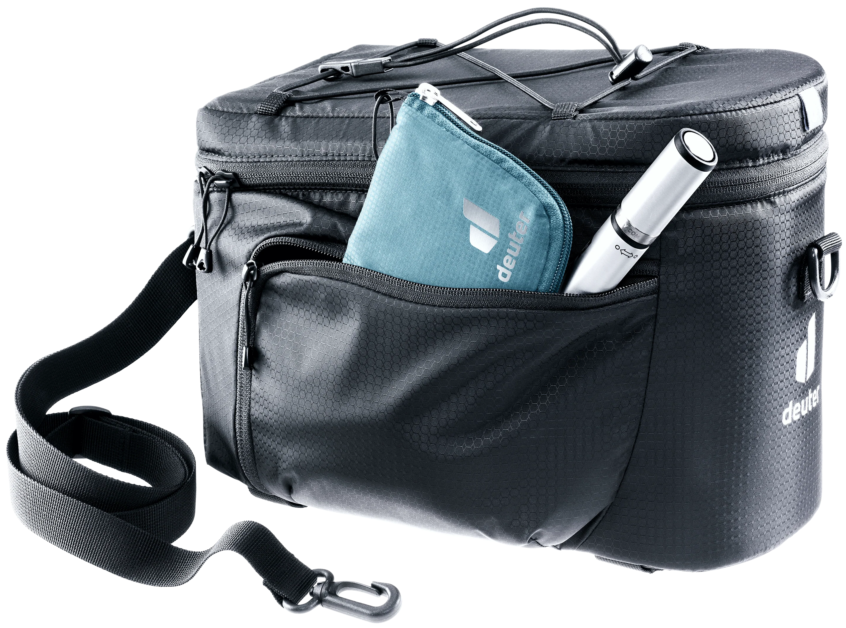 deuter Rack Bag 10 Gepäckträgertasche black - Image 4