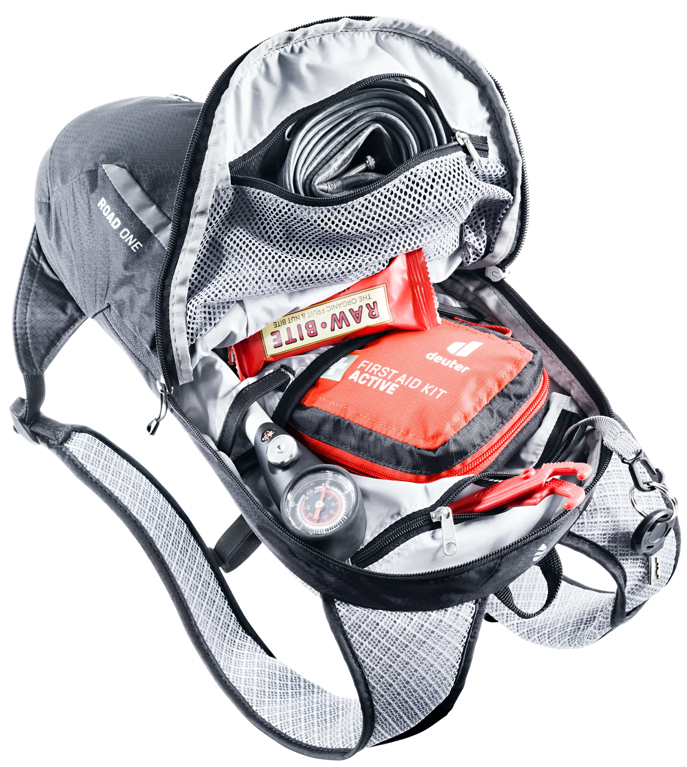 deuter Road One Fahrradrucksack schwarz - Image 4