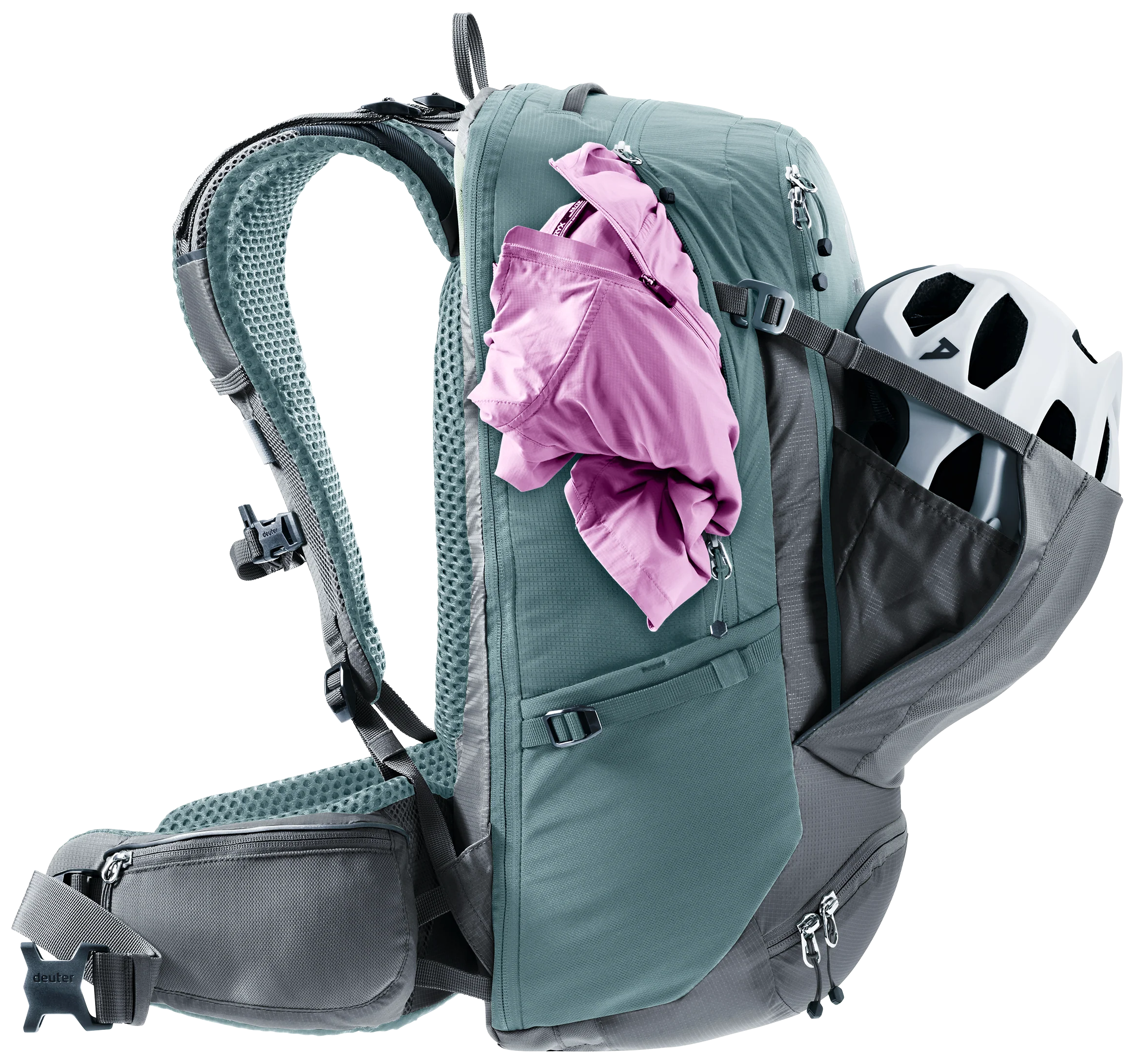 deuter Trans Alpine Pro 28 Fahrradrucksack graphite-shale - Image 8