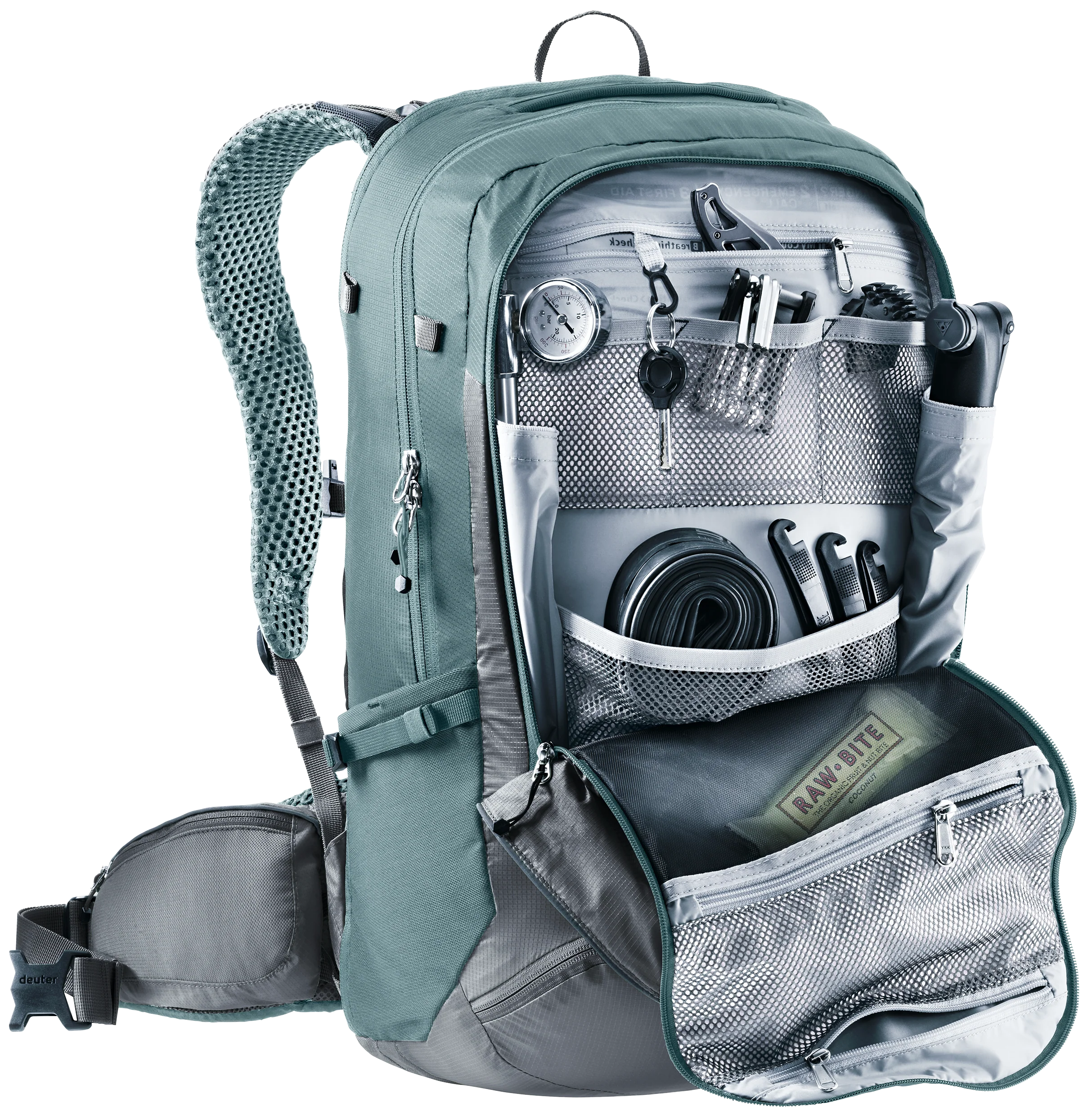 deuter Trans Alpine Pro 28 Fahrradrucksack graphite-shale - Image 9