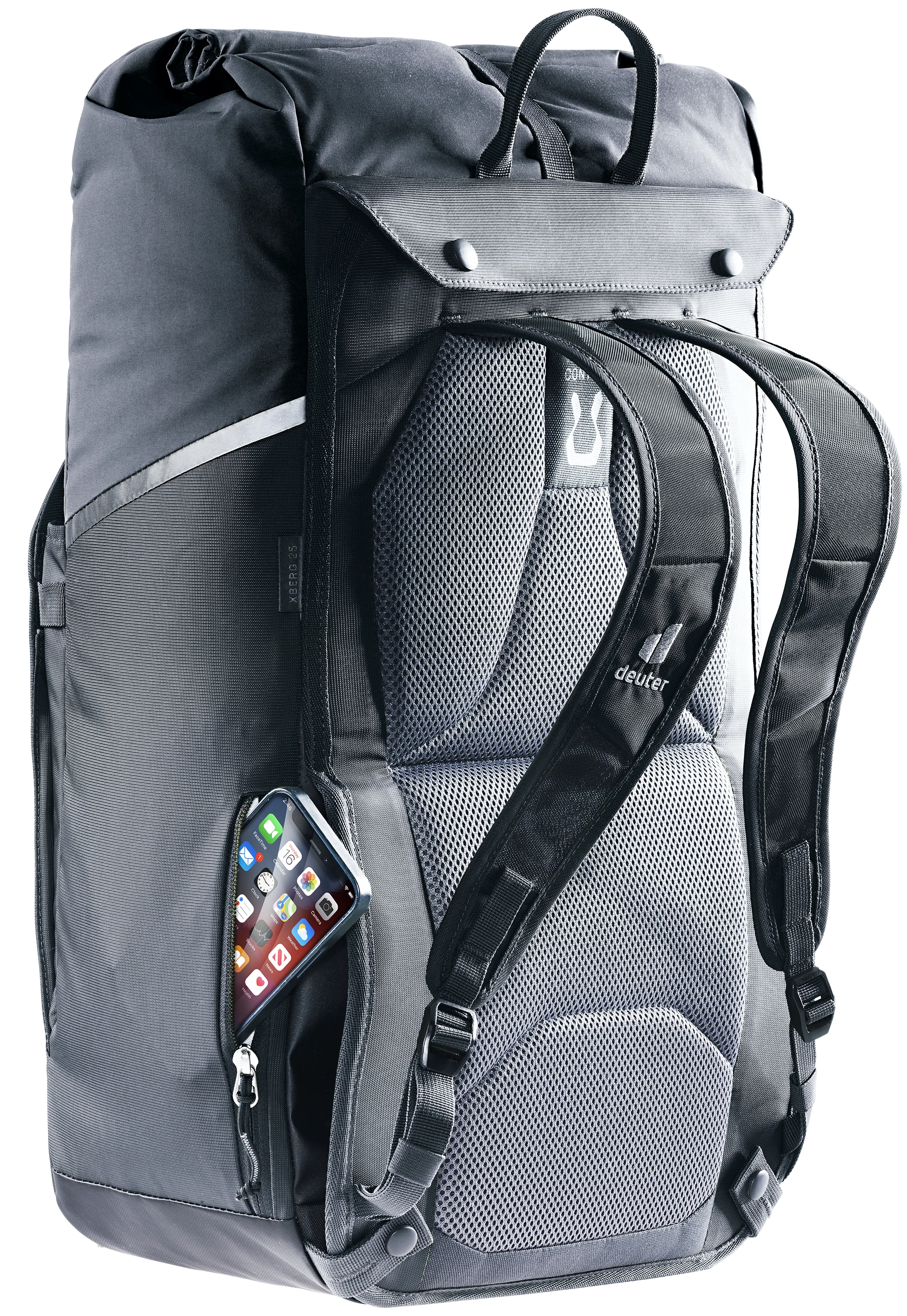 deuter Xberg 25 Rucksack Gepäckträgertasche black - Image 8