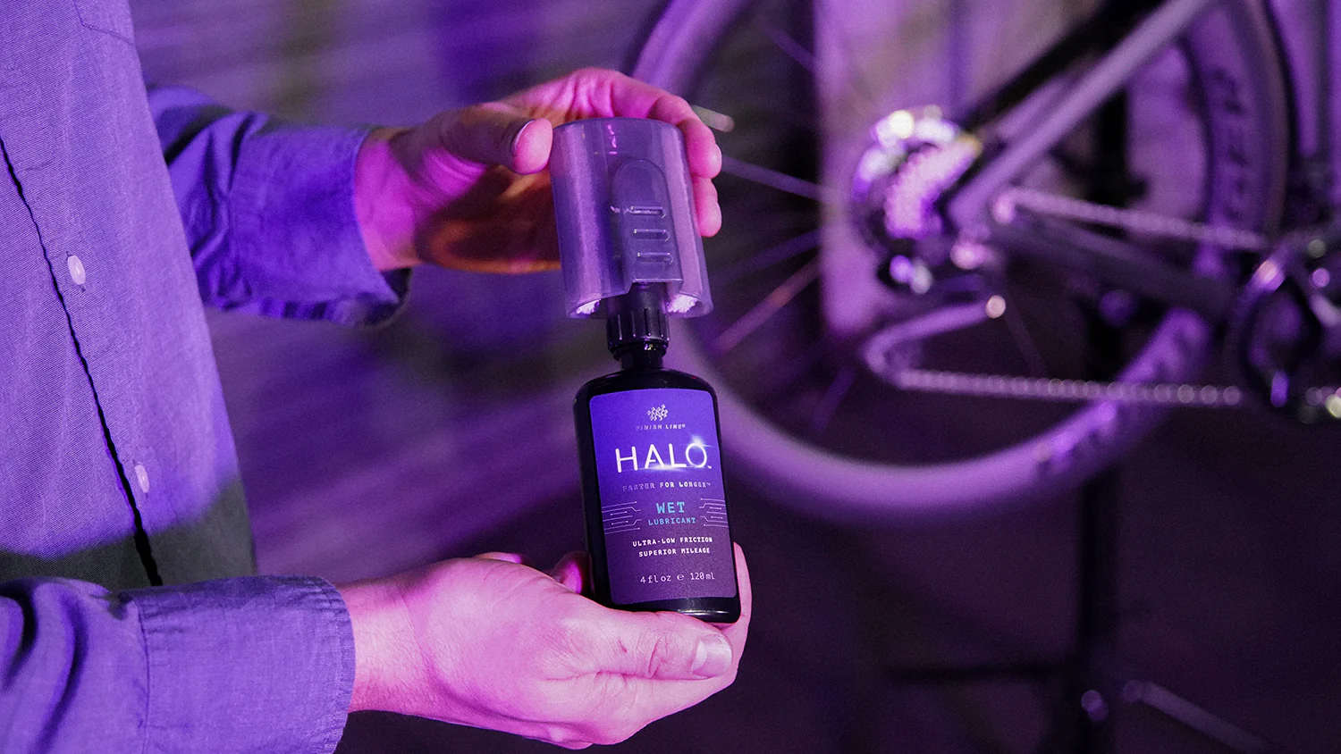 Finish Line HALO Wet Lube 120ml - Image 5