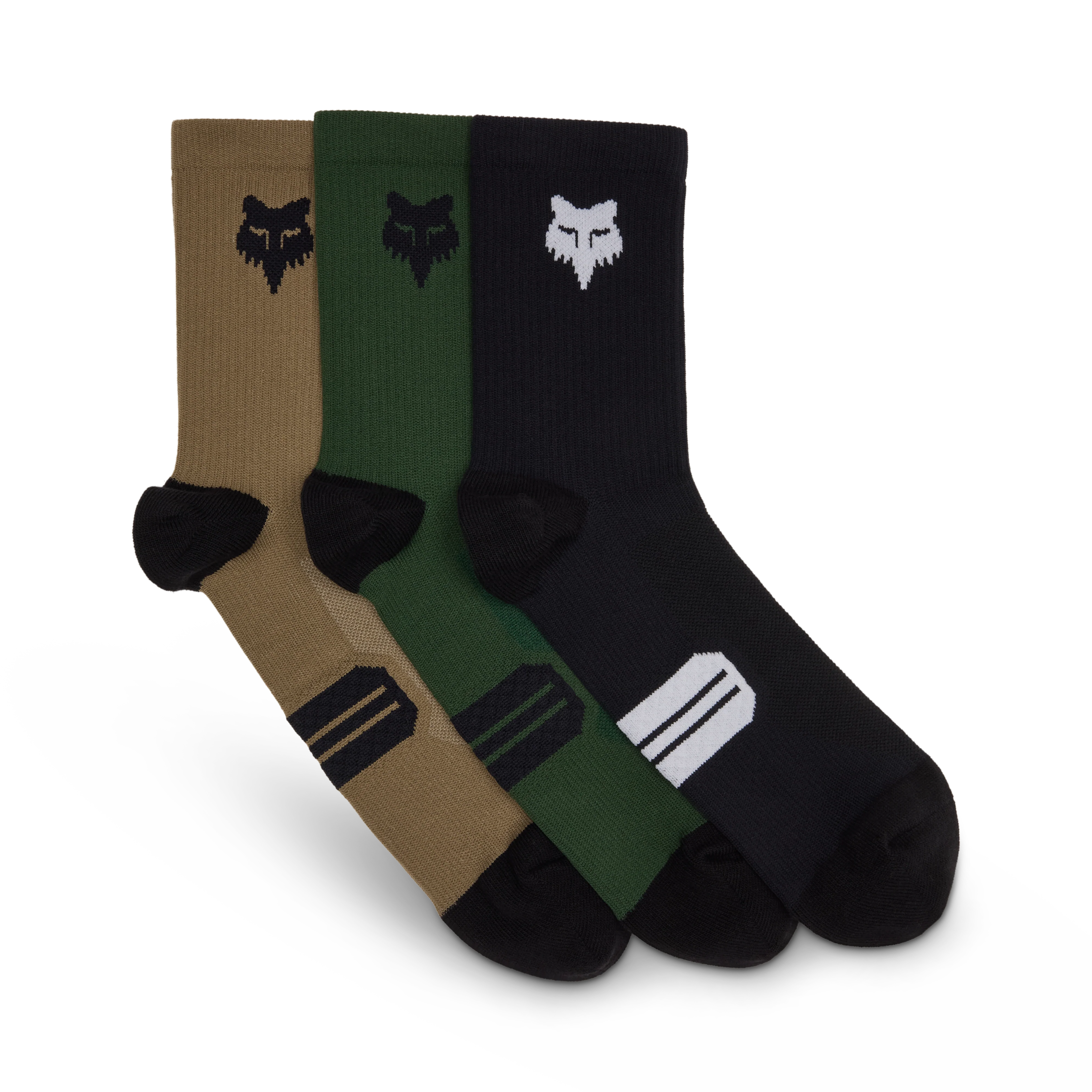 Fox 6" Ranger Sock Prepack Multi Black/Multi - Image 5