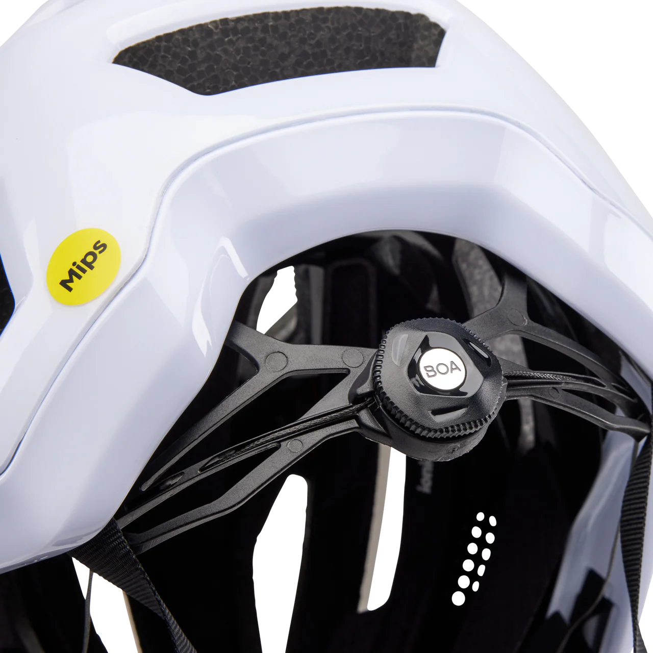 Fox Crossframe Pro Quest MTB-Helm White - Image 6