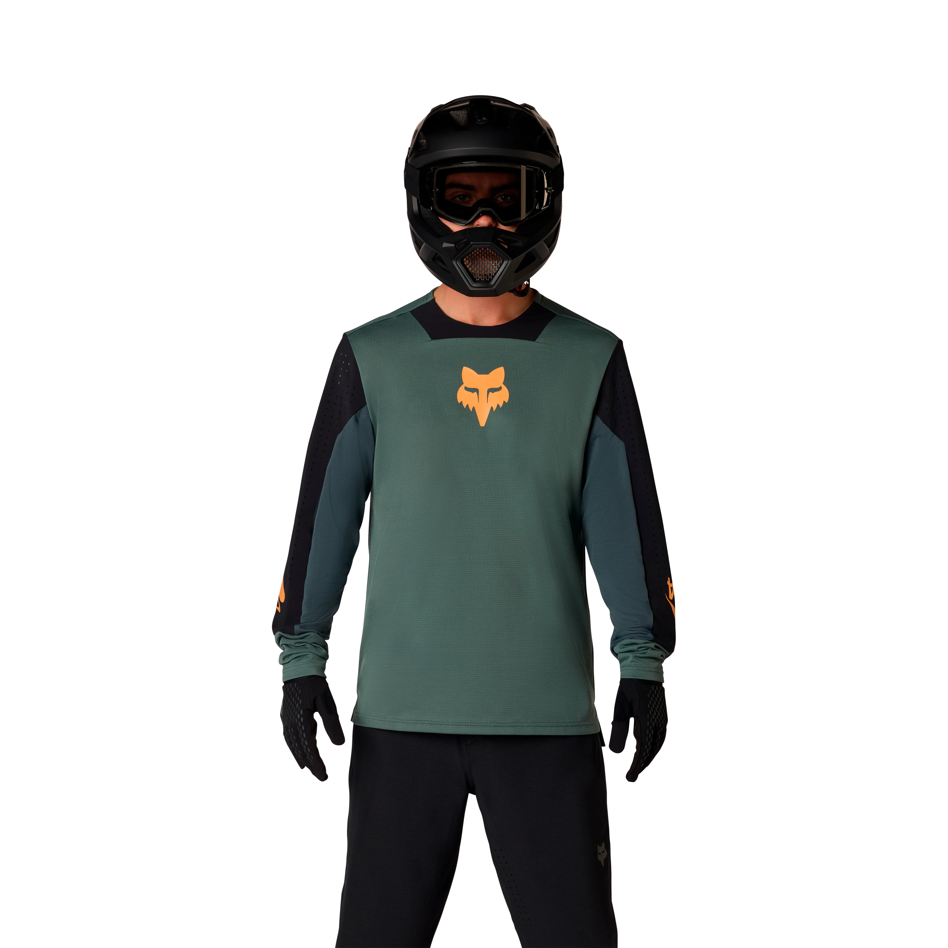 Fox Defend LS Jersey Creation Sage