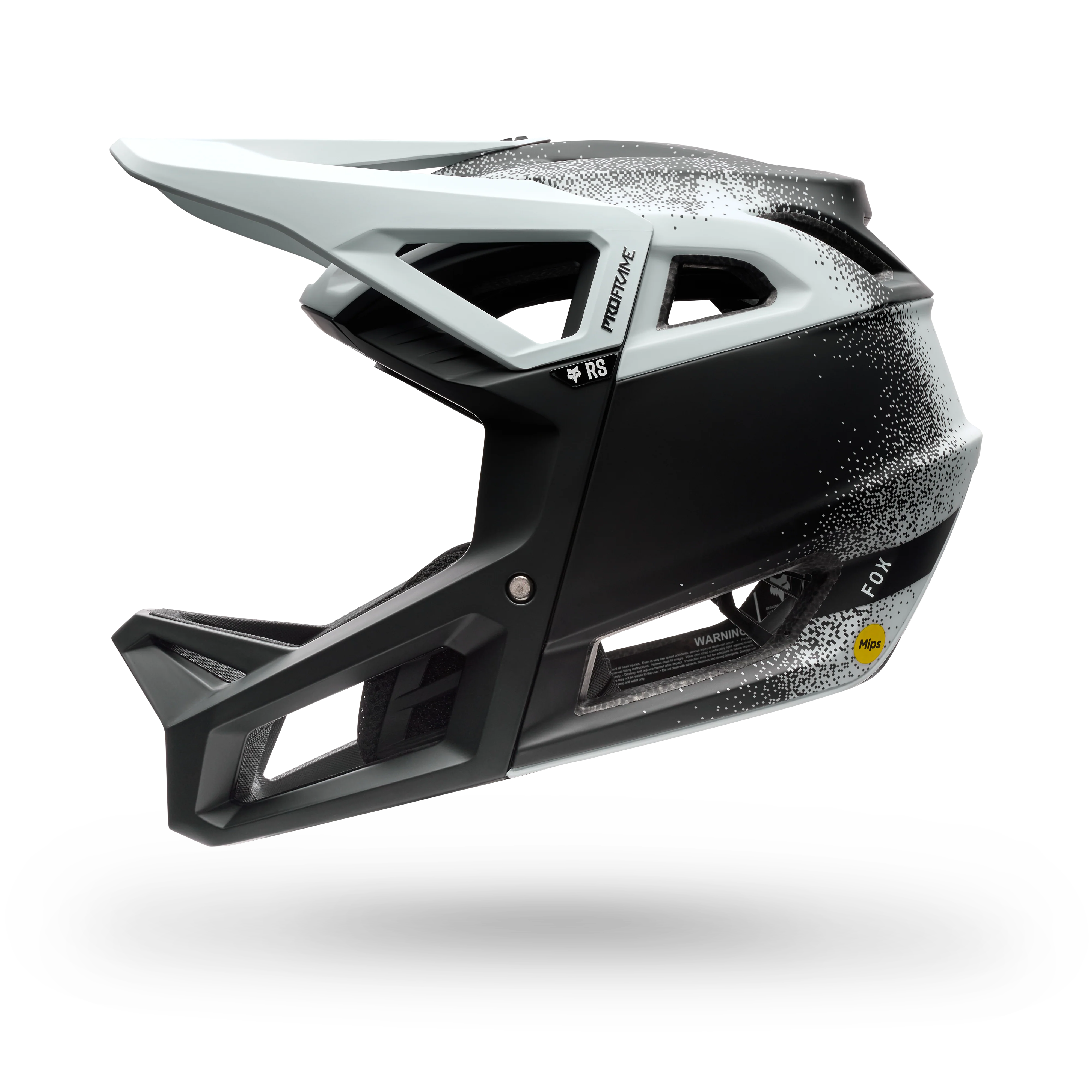 Fox Proframe RS Aura Full Face Helm White - Image 5