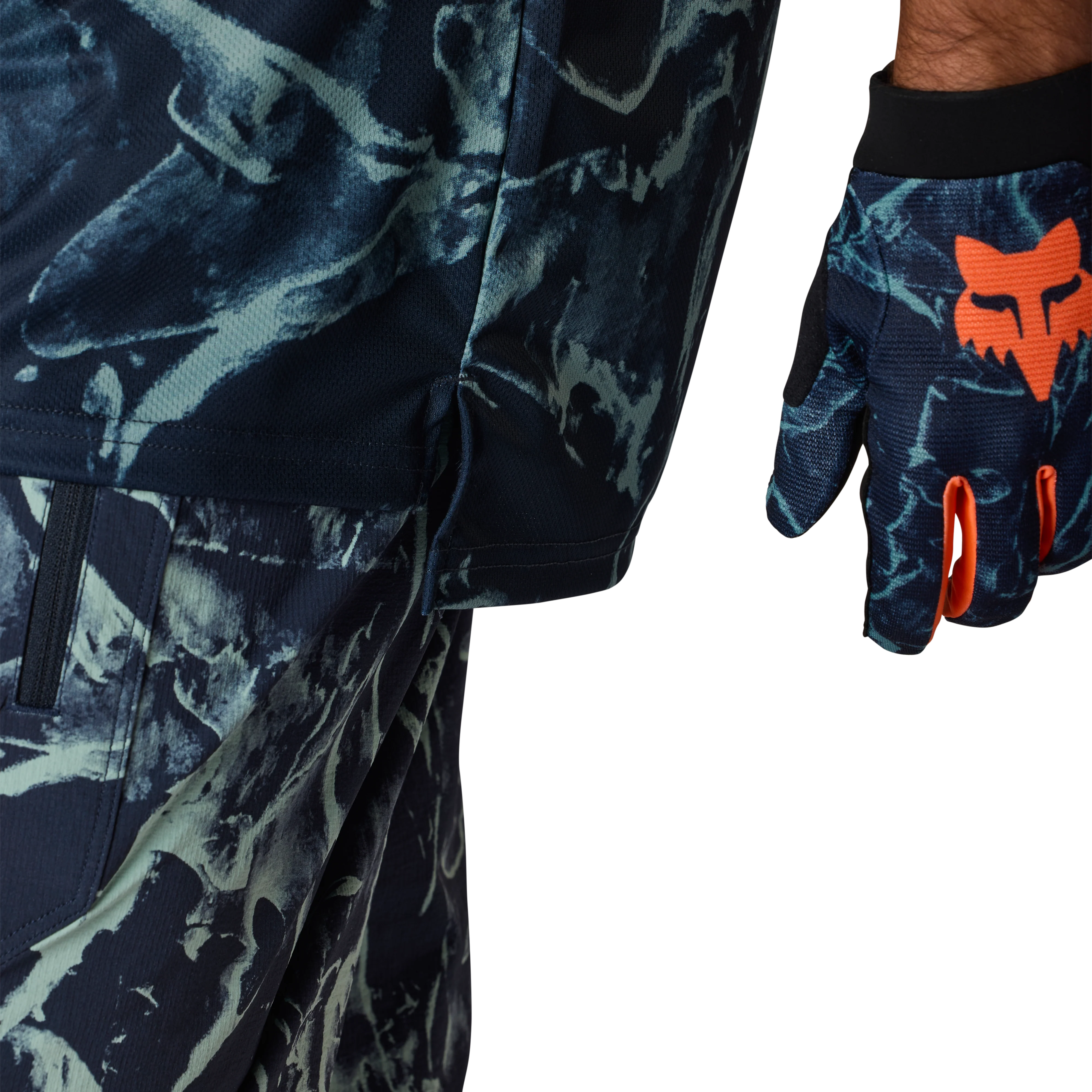Fox Ranger SS Jersey Img Print Arctic Blue - Image 5