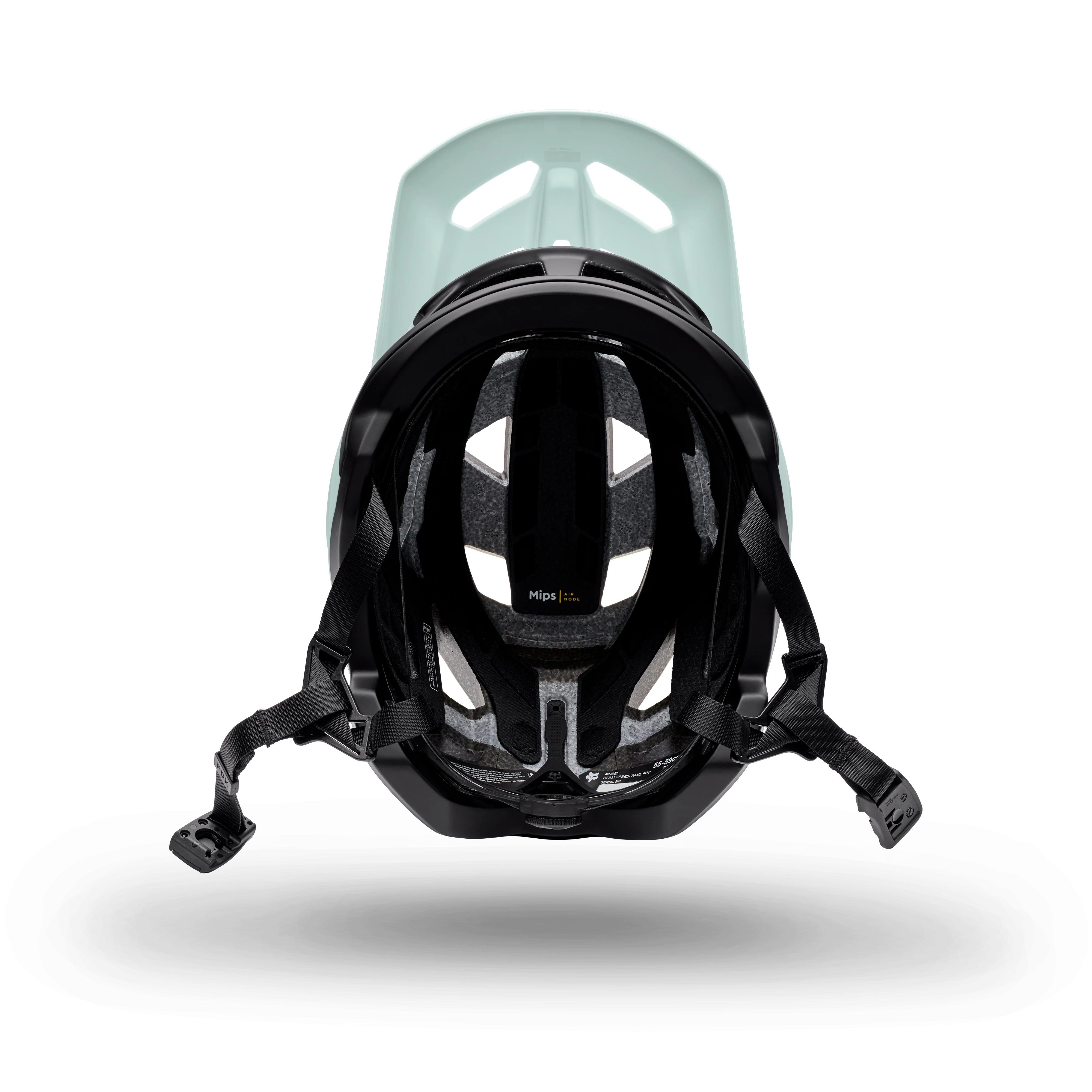 Fox Speedframe Pro Backfade MTB-Helm Frost - Image 2