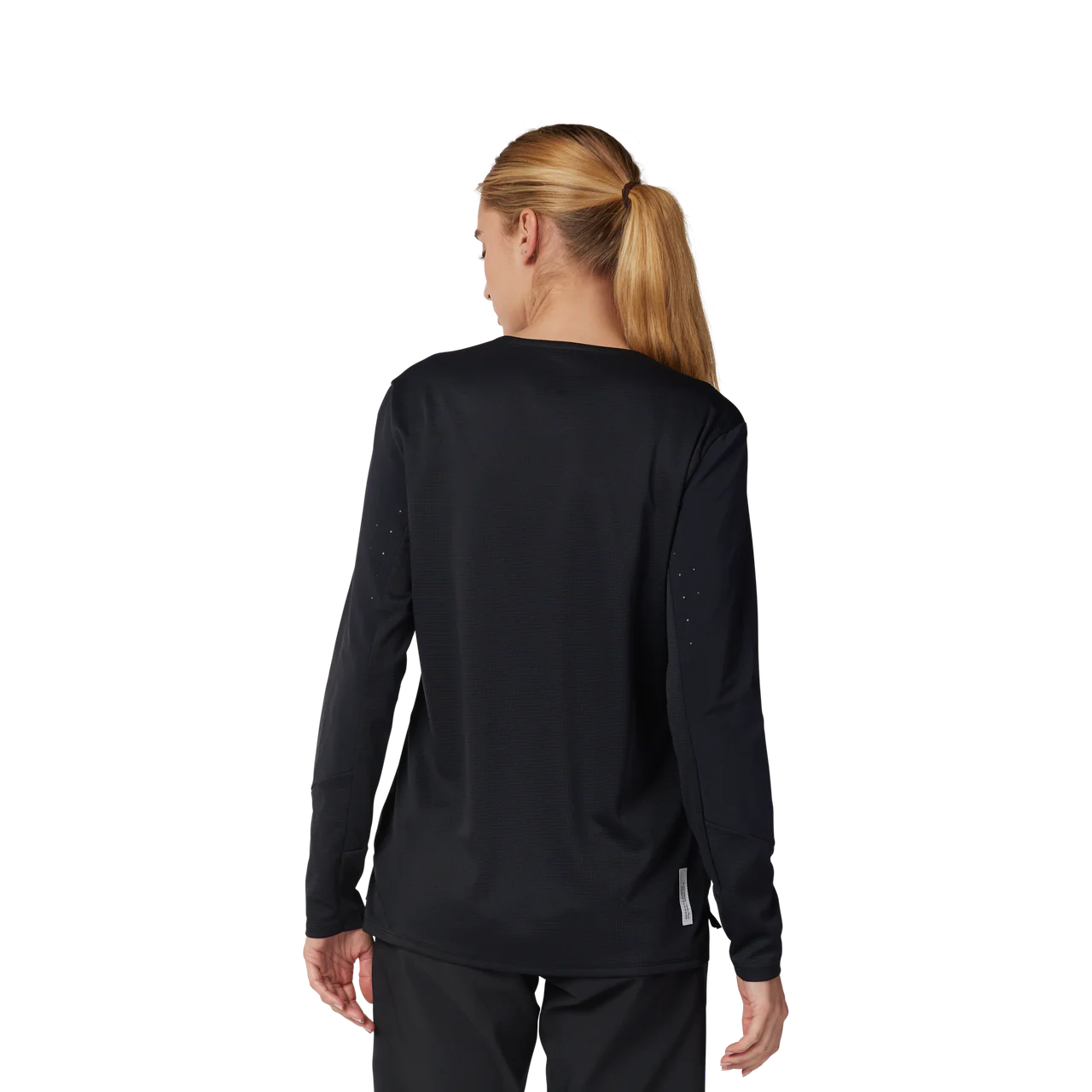 Fox W Defend LS Jersey Black - Image 4