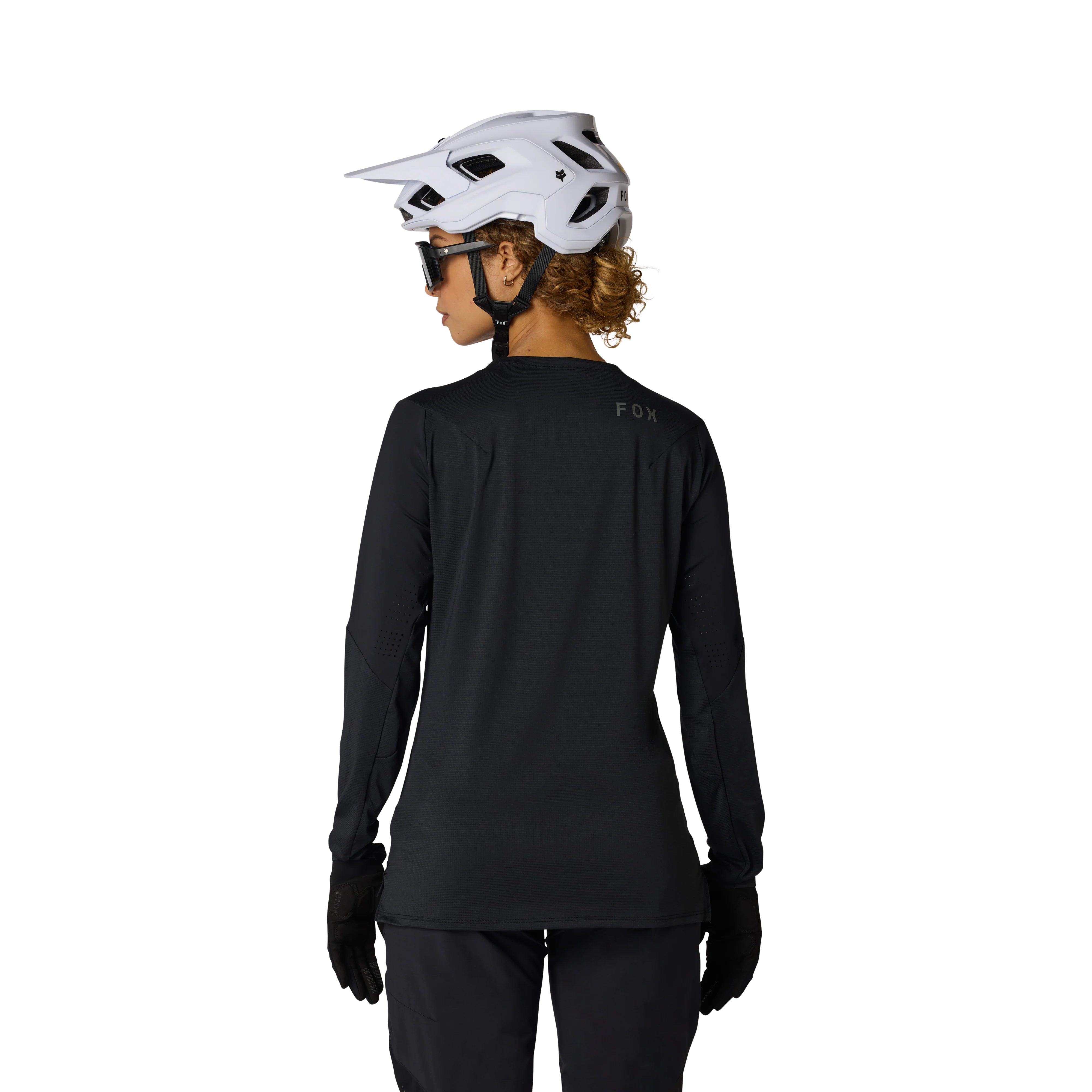 Fox W Flexair LS Jersey Black - Image 4