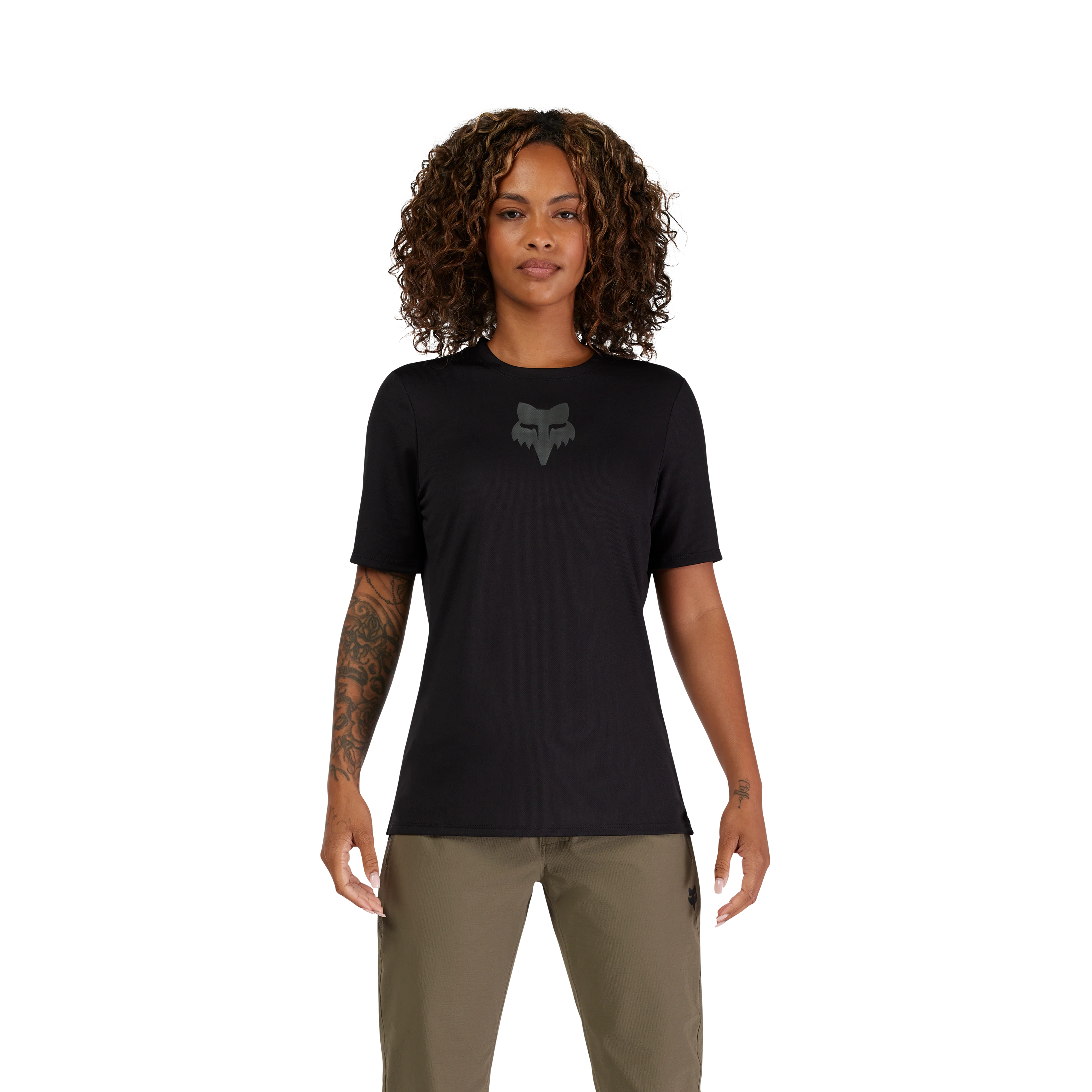 Fox W Ranger SS Jersey Head Black - Image 3