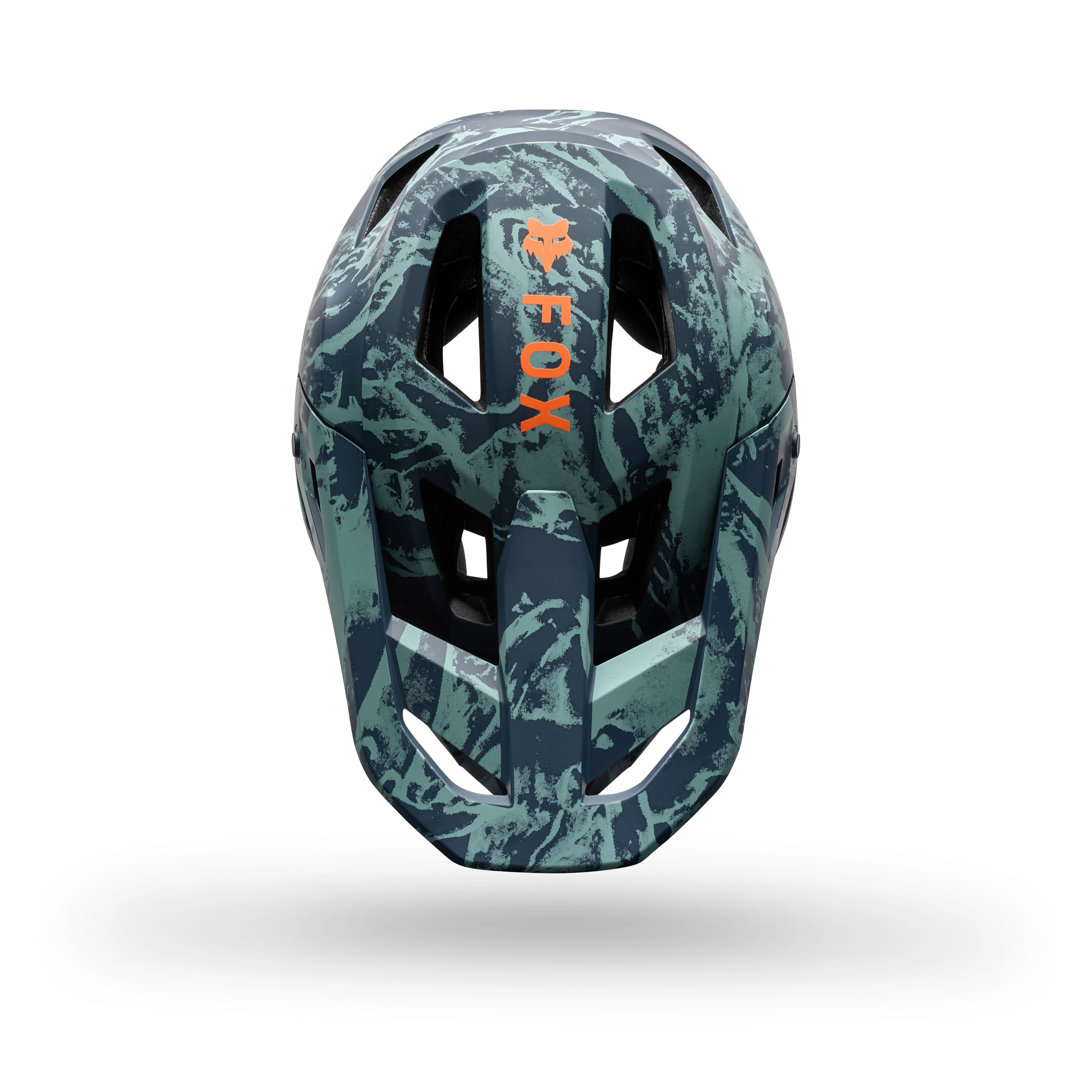 Fox YTH Rampage Full Face Helm Arctic Blue - Image 2