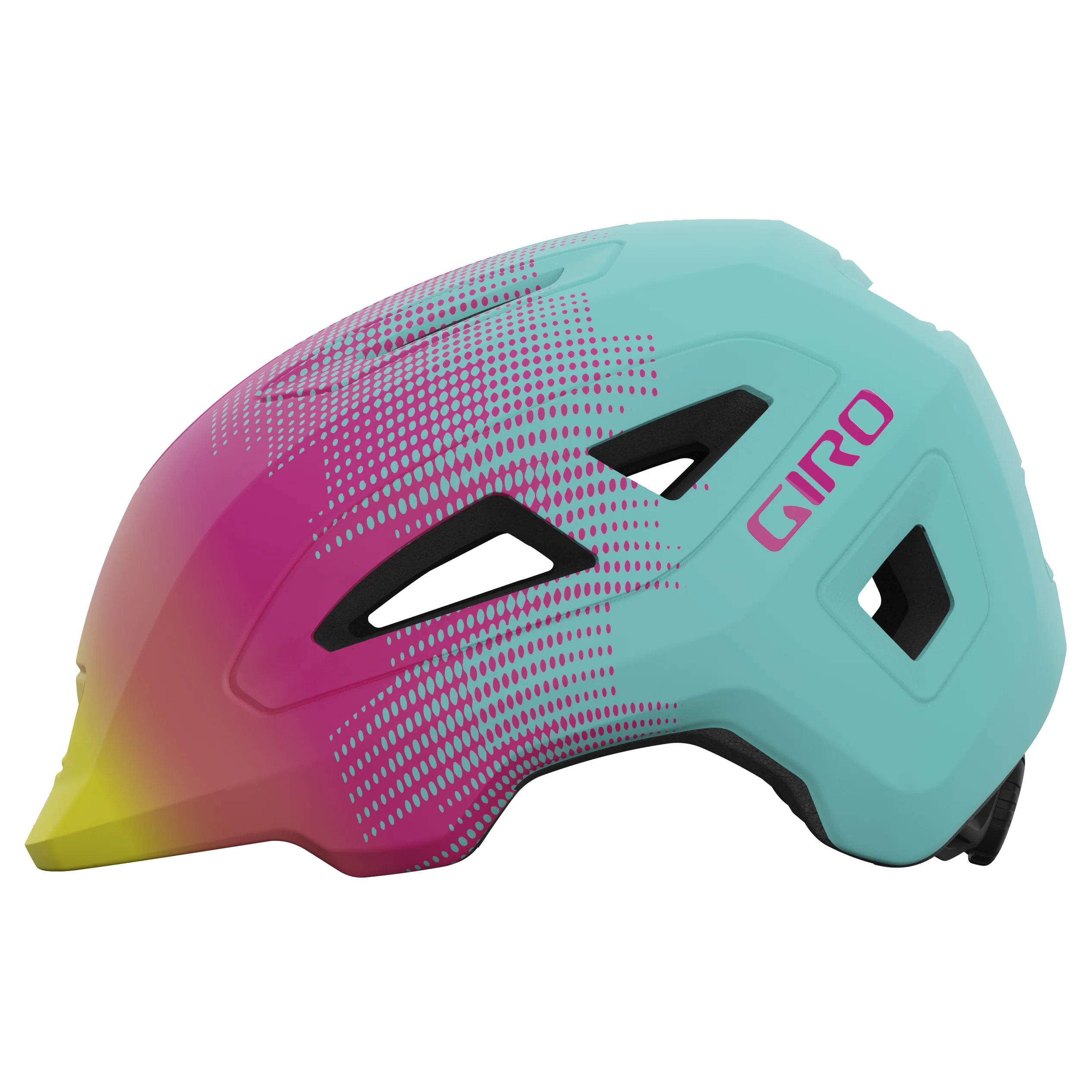 Giro Scamp II Helm matte teal/pink towers - Image 2