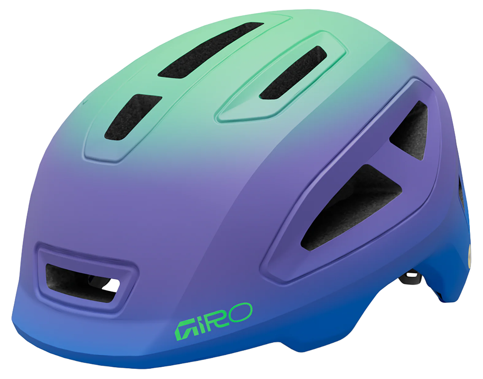 Giro Scamp II Kinder-Helm matte blue/green