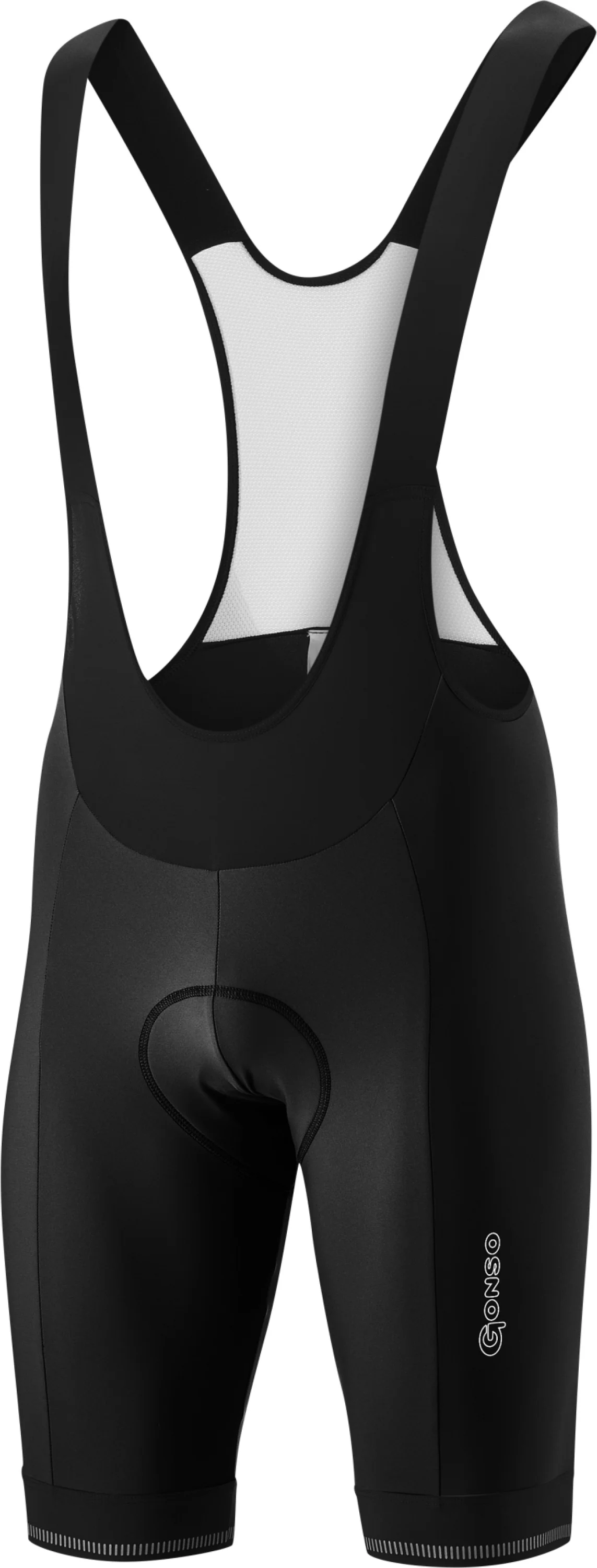 Gonso SITIVO Green M Bib Herren black/bright green - Image 3