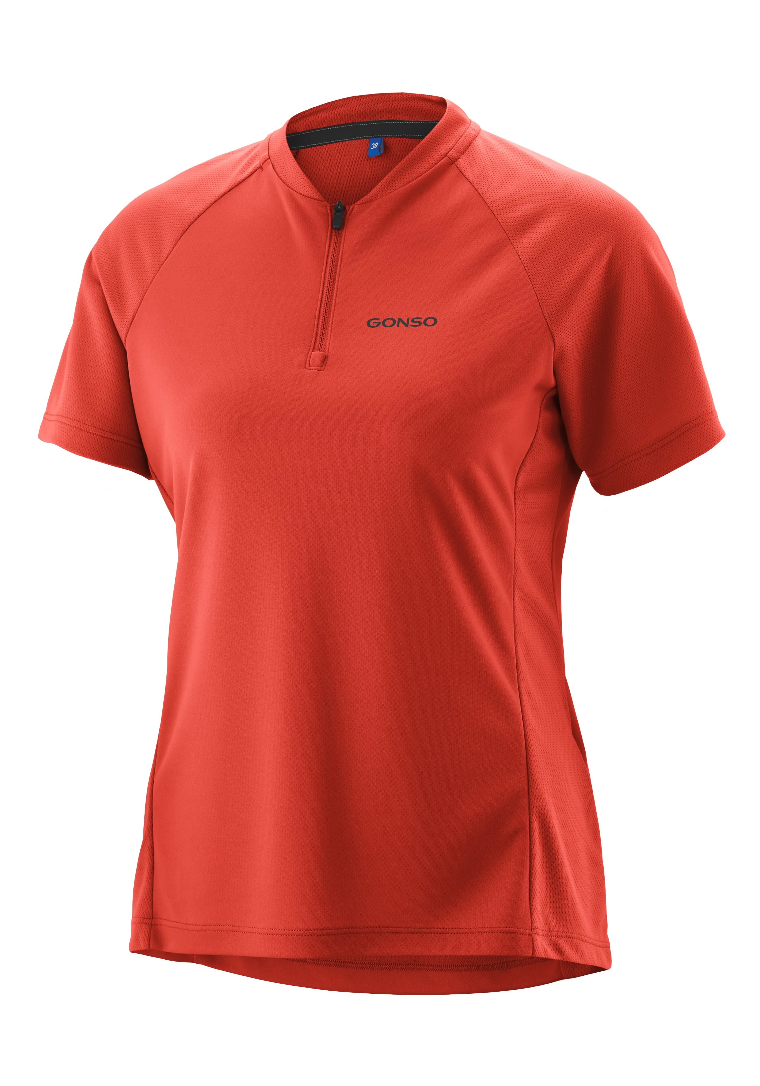 Gonso SITIVO Jersey Blue Damen paprika flame - Image 3