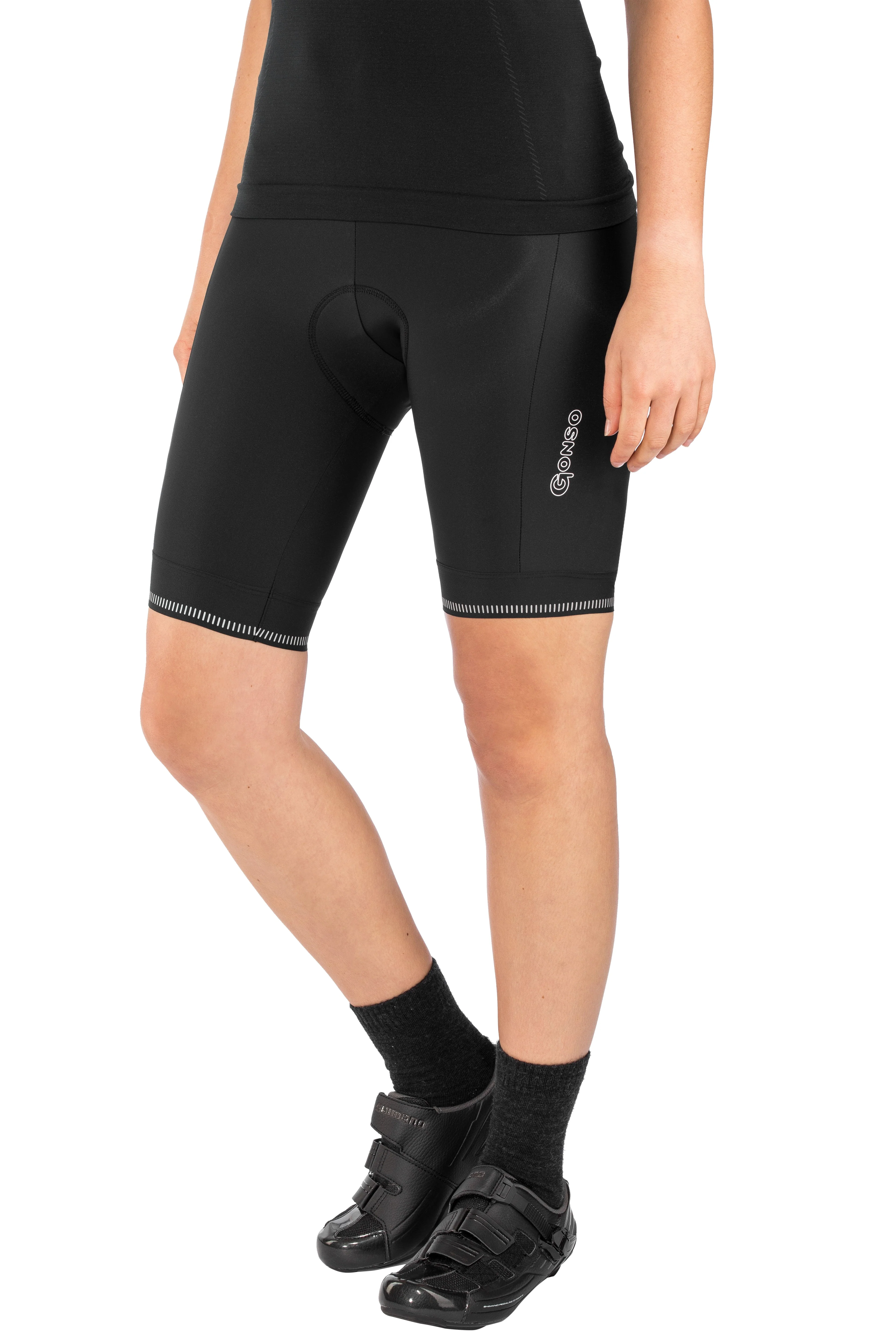 Gonso SITIVO Red W Shorts Damen black/fire - Image 3