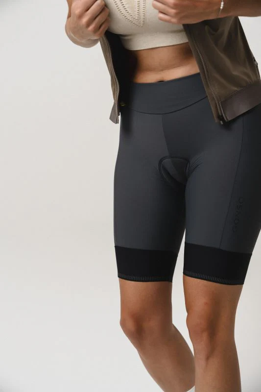 Gonso SITIVO Green Damen-Radshort black/bright green - Image 4