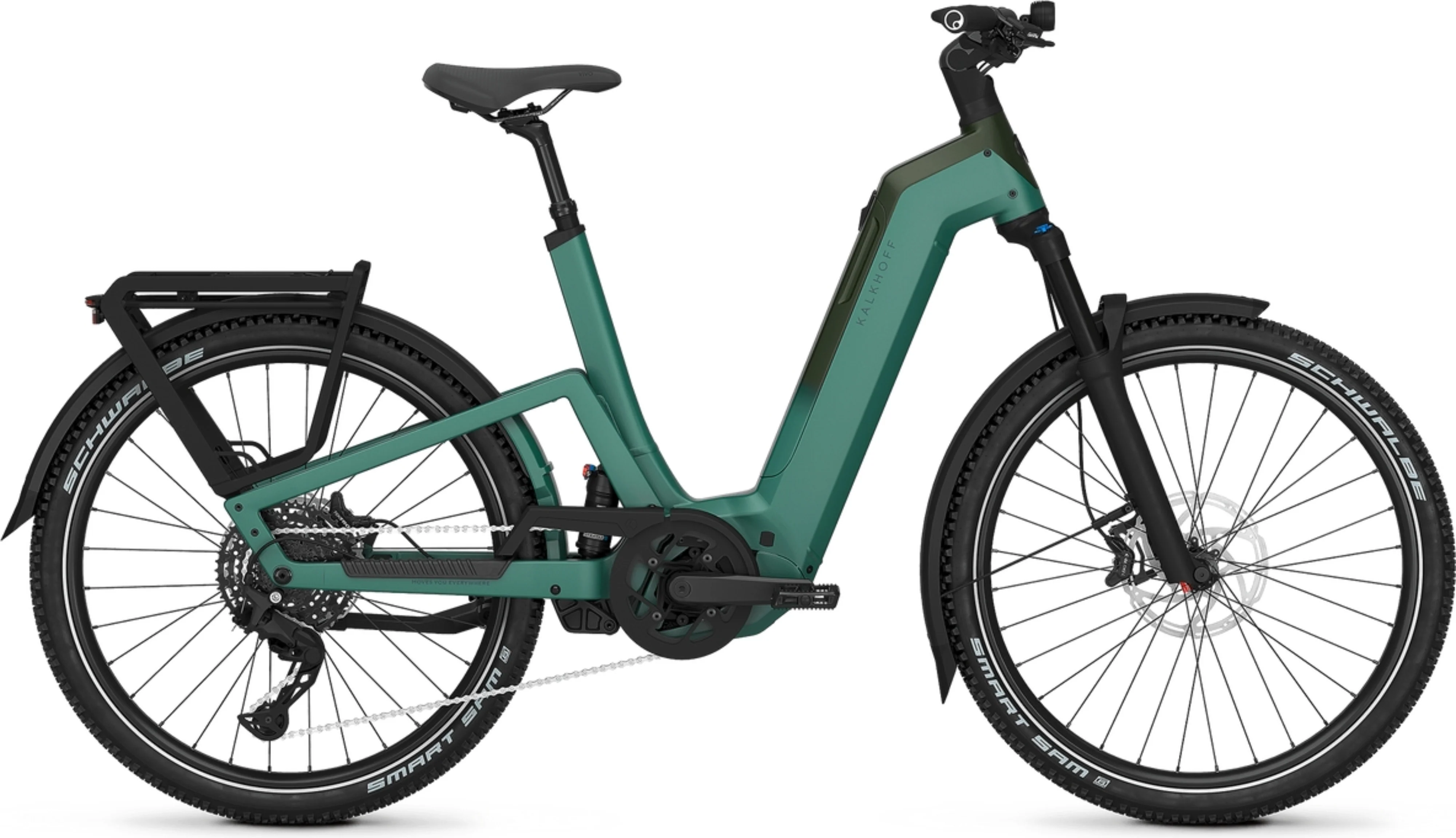 Kalkhoff ENTICE 7+ MOVE Wave 600 mineralgreen / huntsmengreen matt (2026)