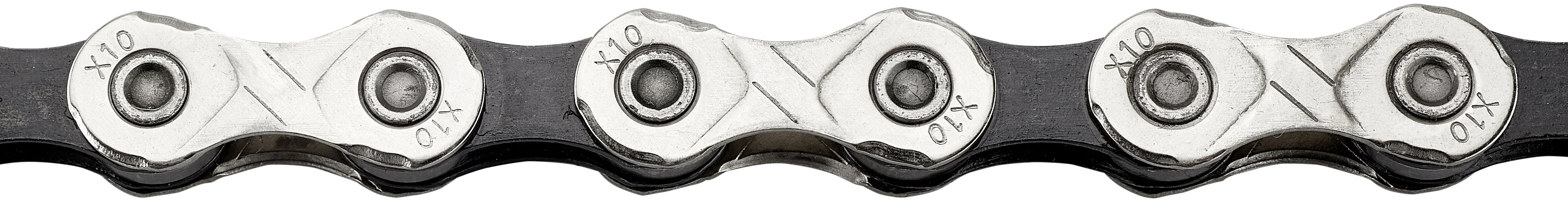 KMC X10 Kette 10-fach silber/schwarz - Image 3