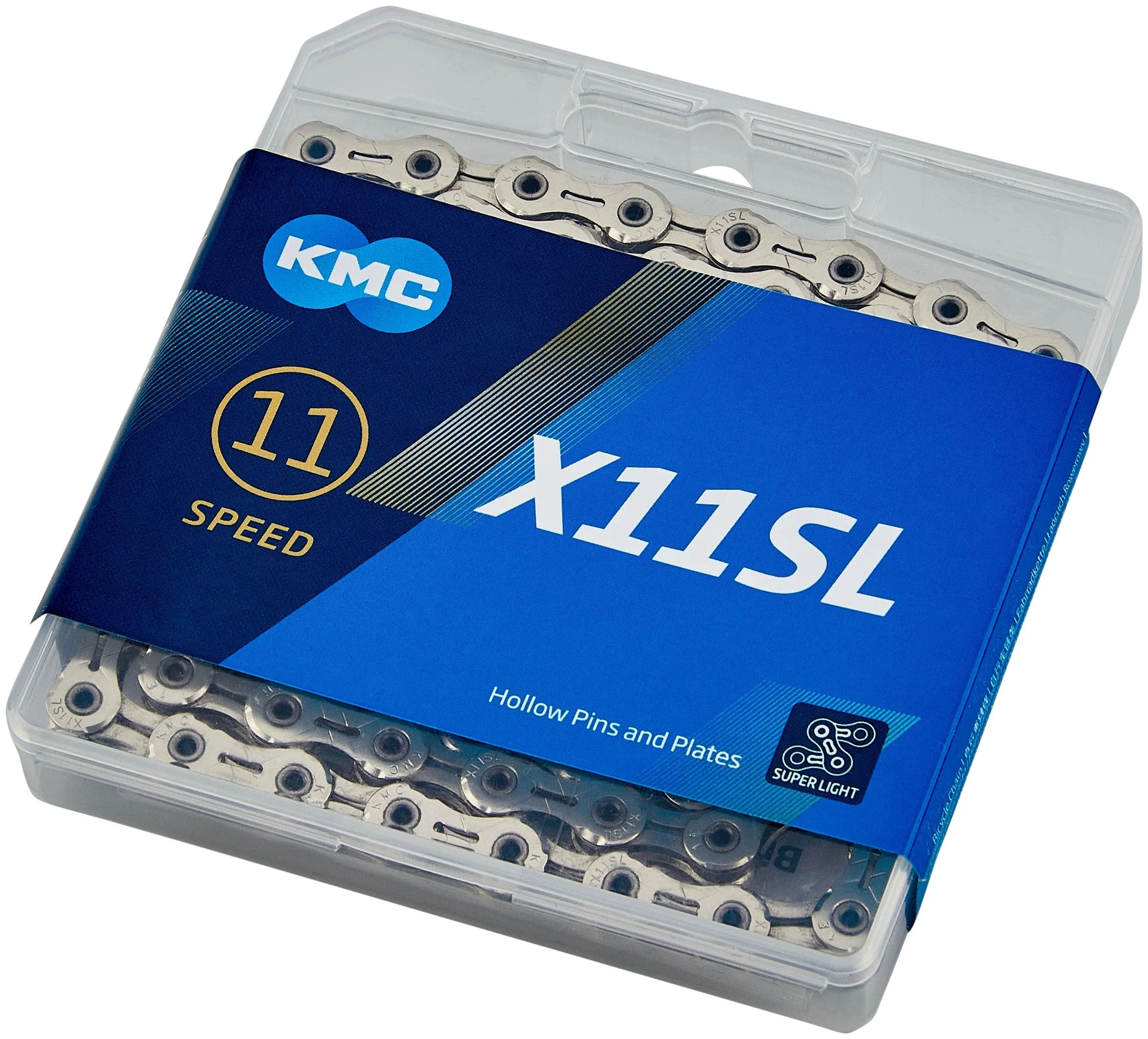 KMC X11SL Ti-N Kette 11-fach silber
