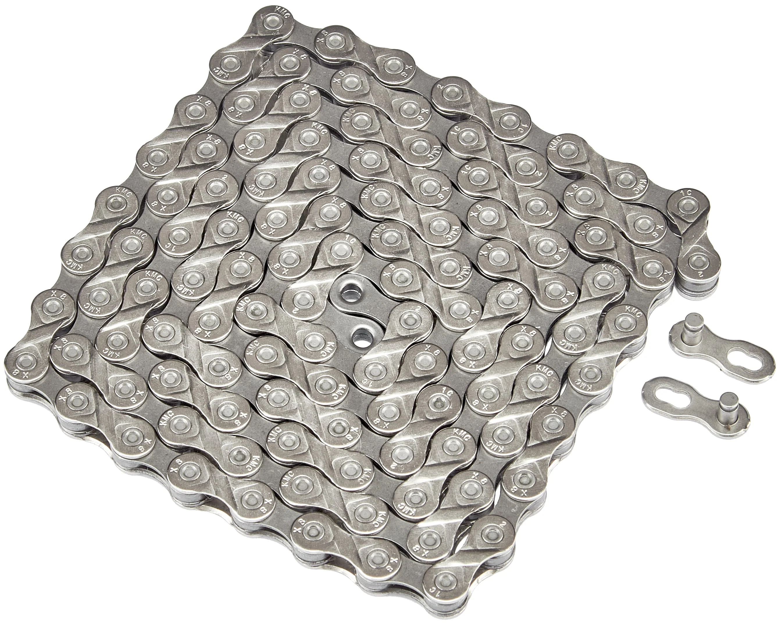 KMC X8 Kette 7/8-fach silber/grau - Image 2