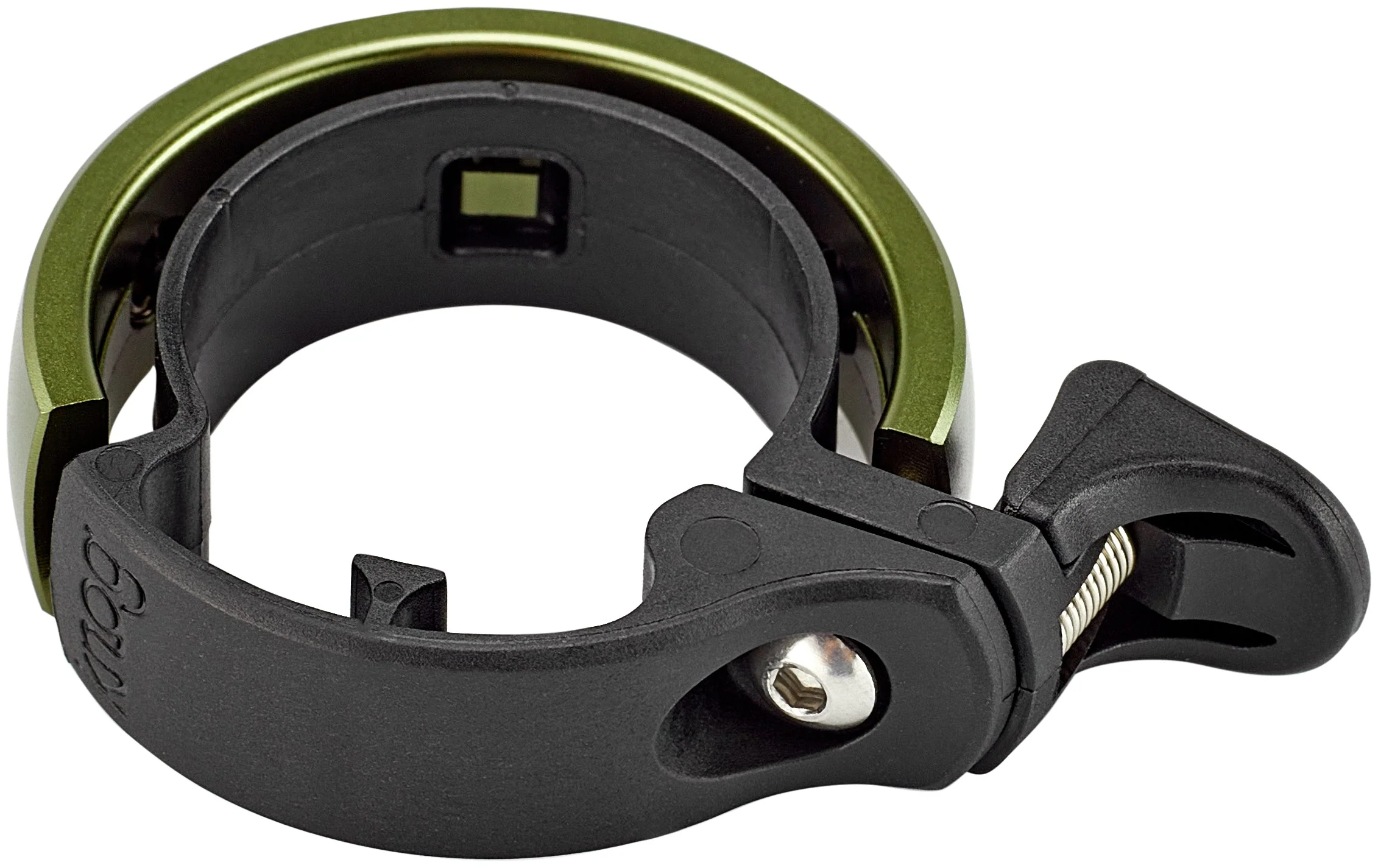 Knog Oi Classic Fahrradklingel black/olive - Image 3