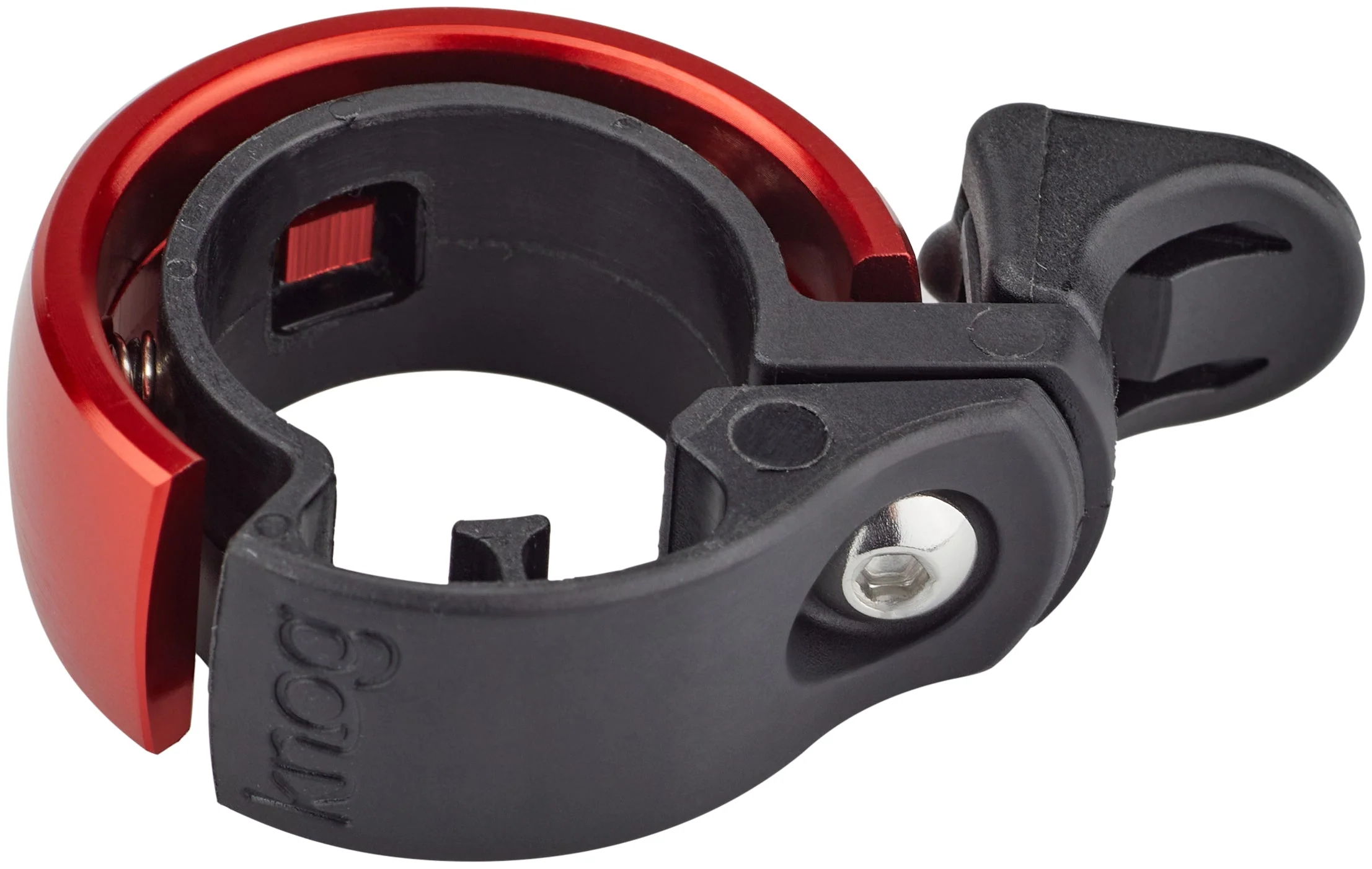 Knog Oi Classic Fahrradklingel black/red - Image 3