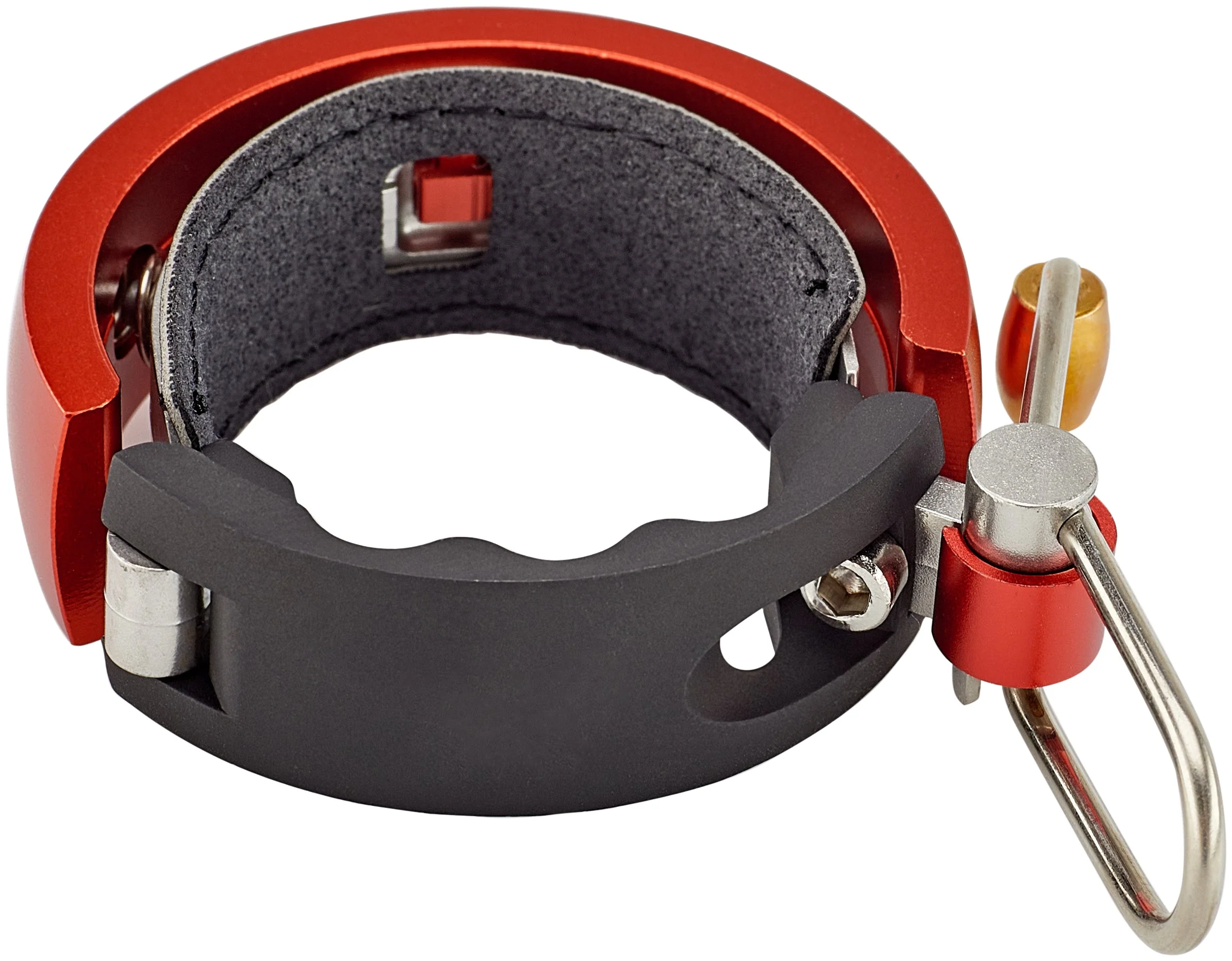 Knog Oi Luxe Fahrradklingel  black/red - Image 3
