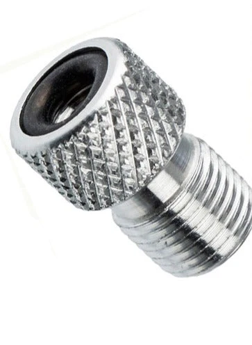 Kool Stop Valve Adaptor Schrader/Presta silber