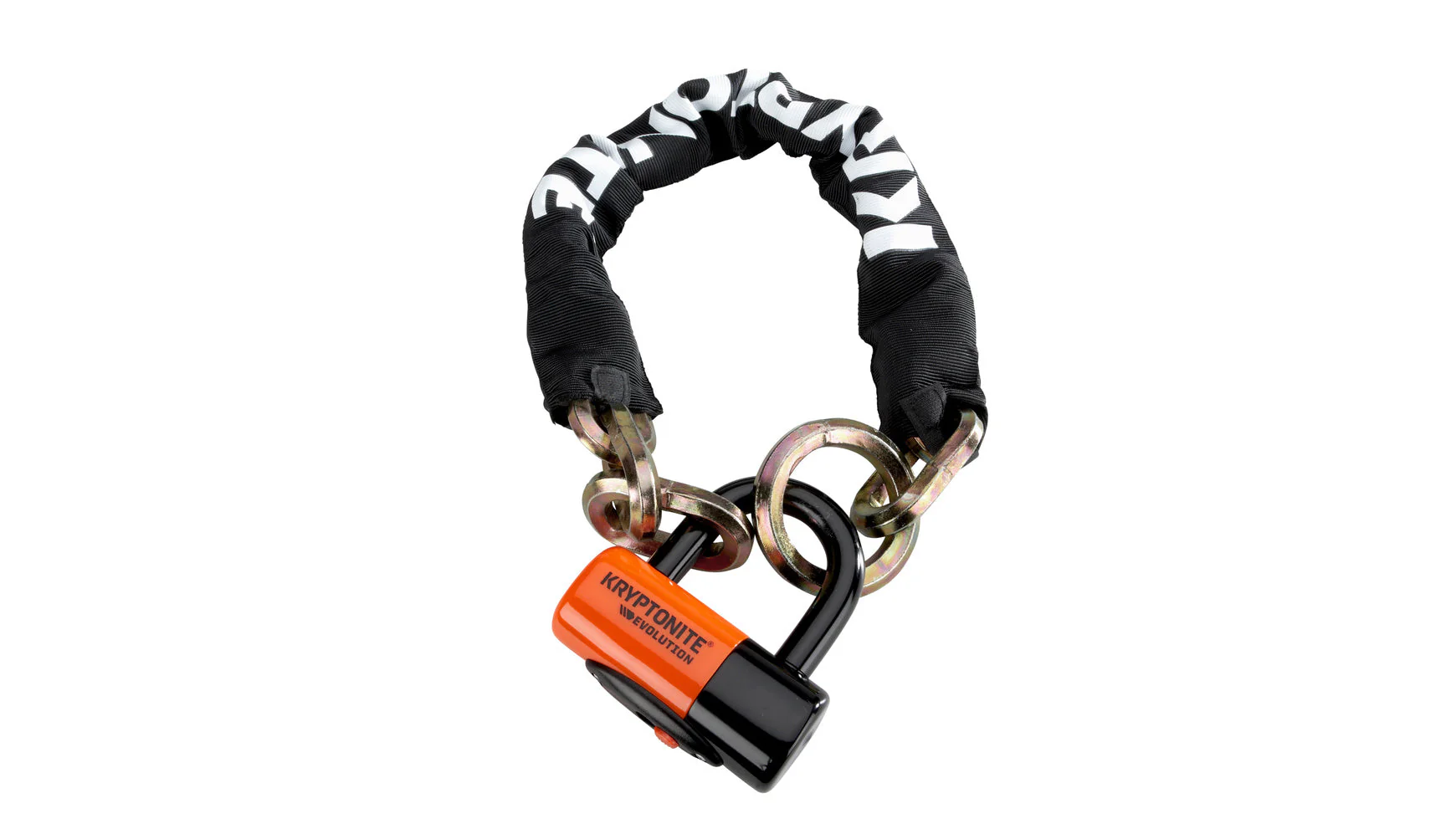 Kryptonite New York 1275 Cinch Ring Kettenschloss (75cm) + Evolution Disc Lock schwarz - Image 2