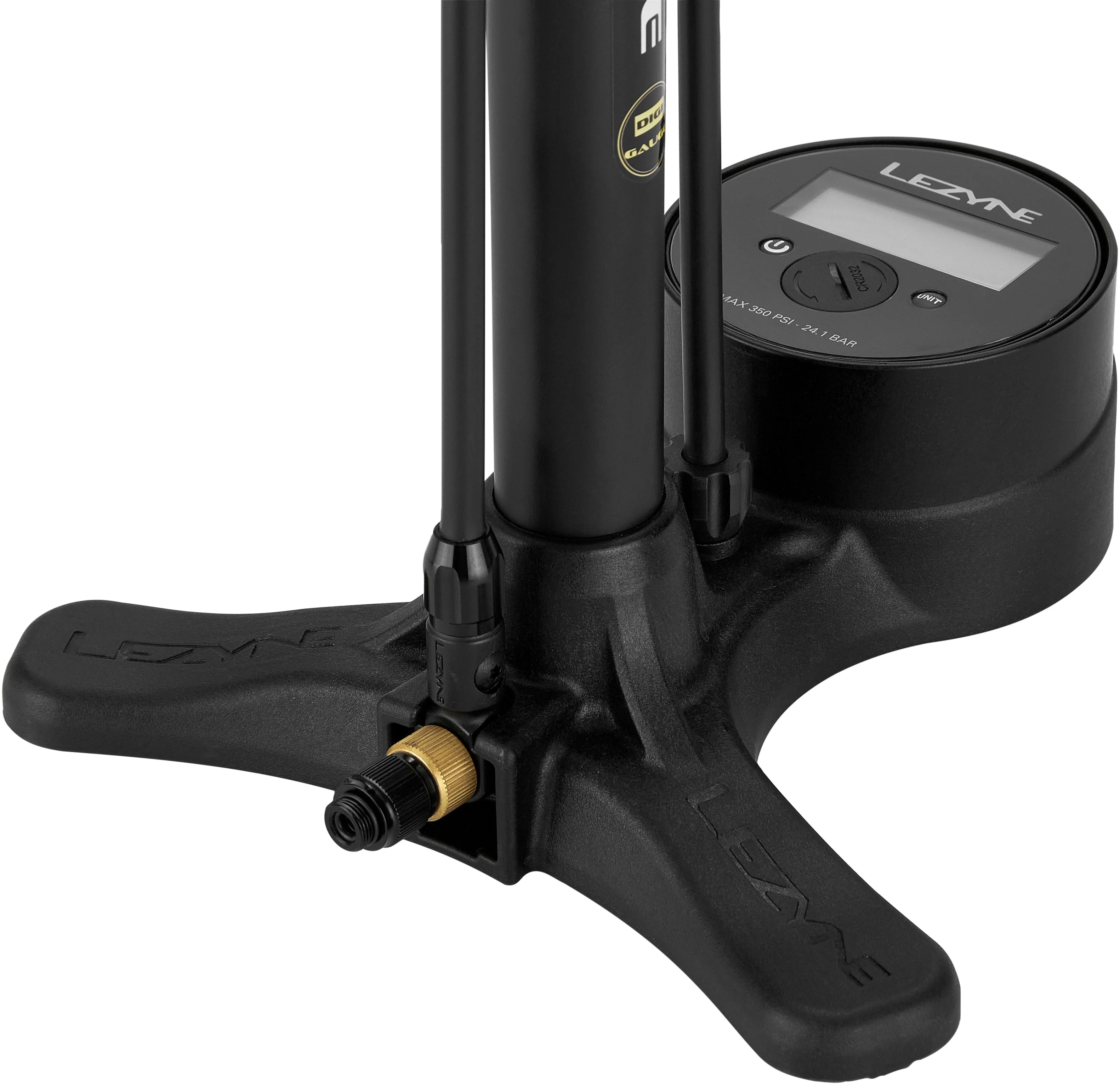Lezyne Gravel Digital Drive Standpumpe schwarz - Image 3