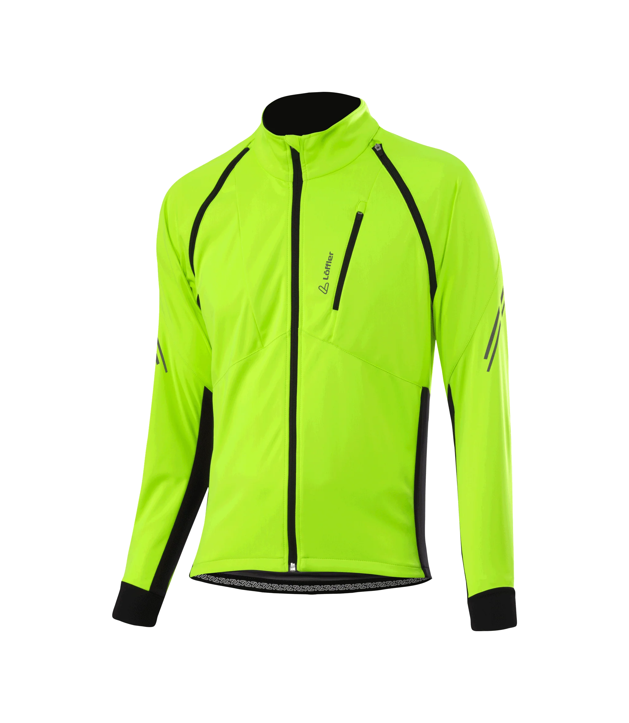 Löffler M Bike Zip-Off Jacket San Remo Ab Light Neon Yellow