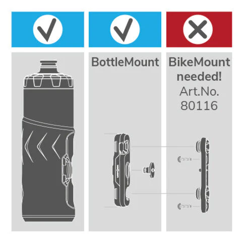 MonkeyLink MonkeyBottle Large 600ml schwarz/transparent - Image 2