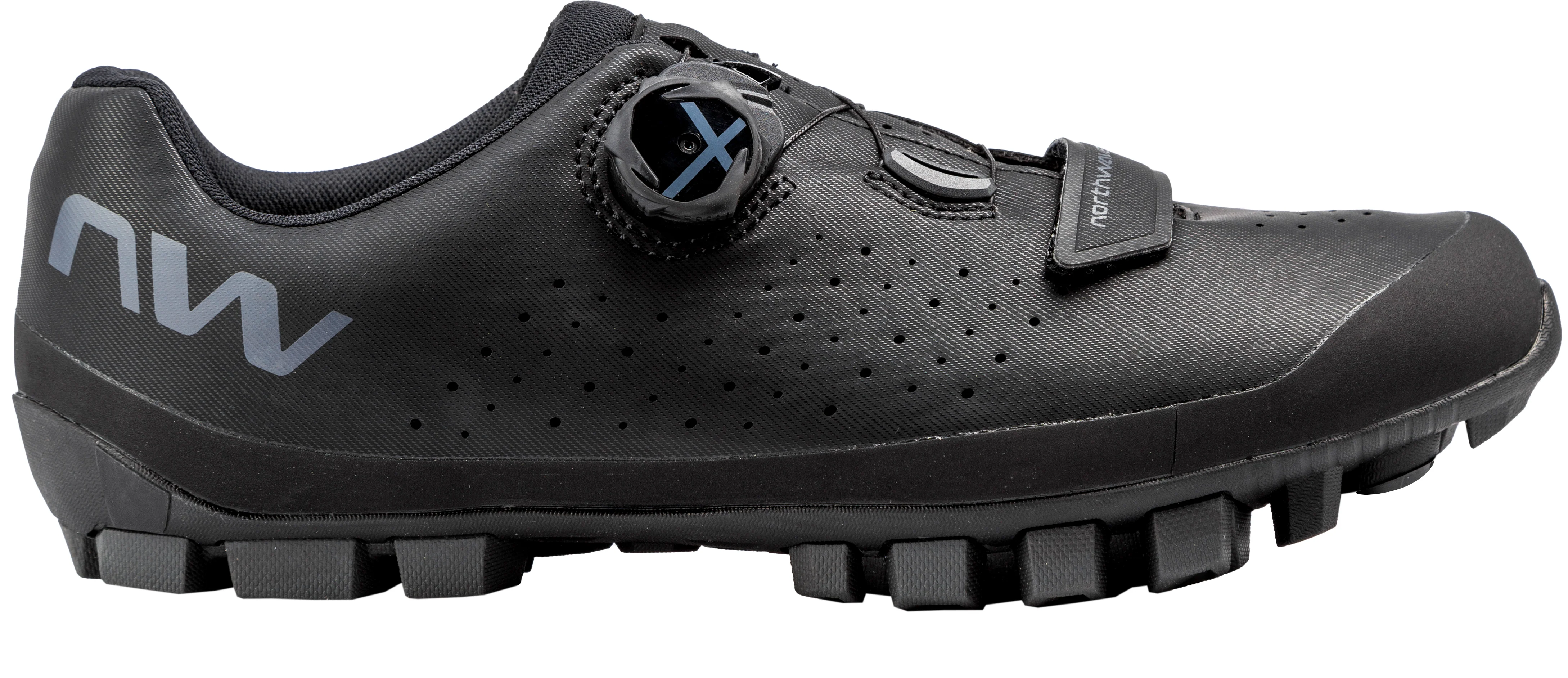 Northwave Hammer Plus Wide MTB-Schuhe Black/Dark Grey