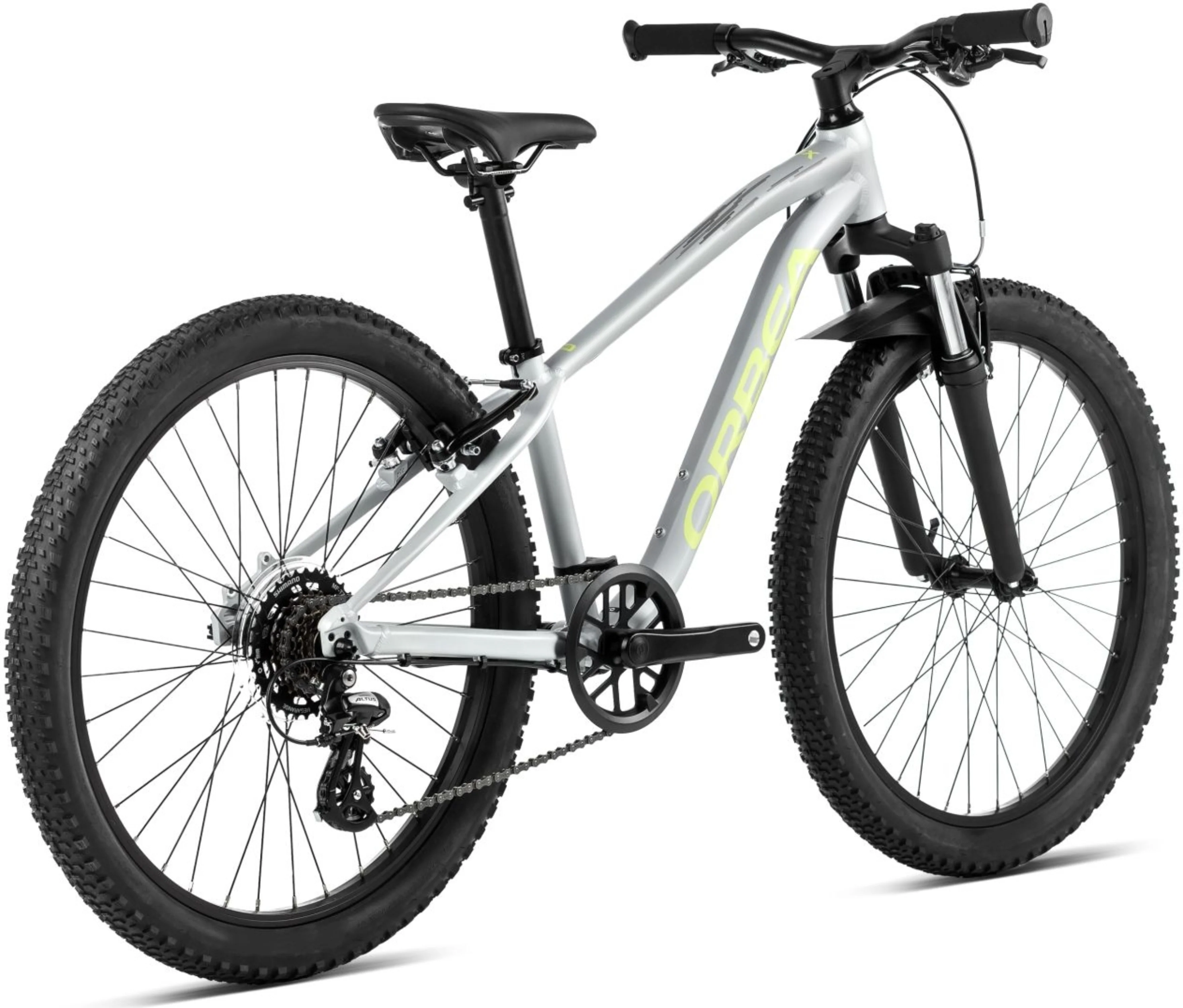 Orbea MX 24 XC Halo Silver - Spicy Lime (Matt) - Image 2