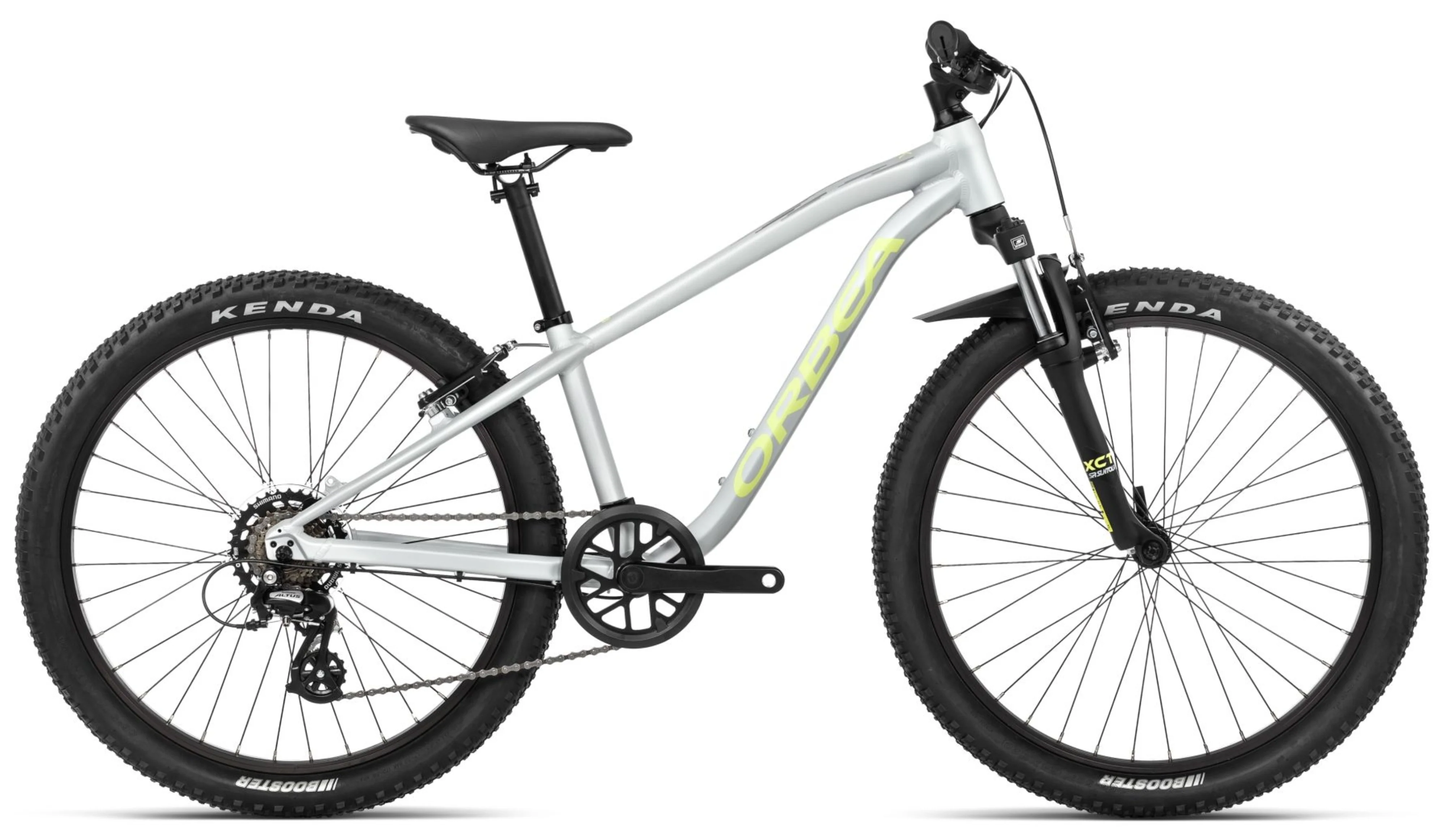 Orbea MX 24 XC Halo Silver - Spicy Lime (Matt) - Image 3