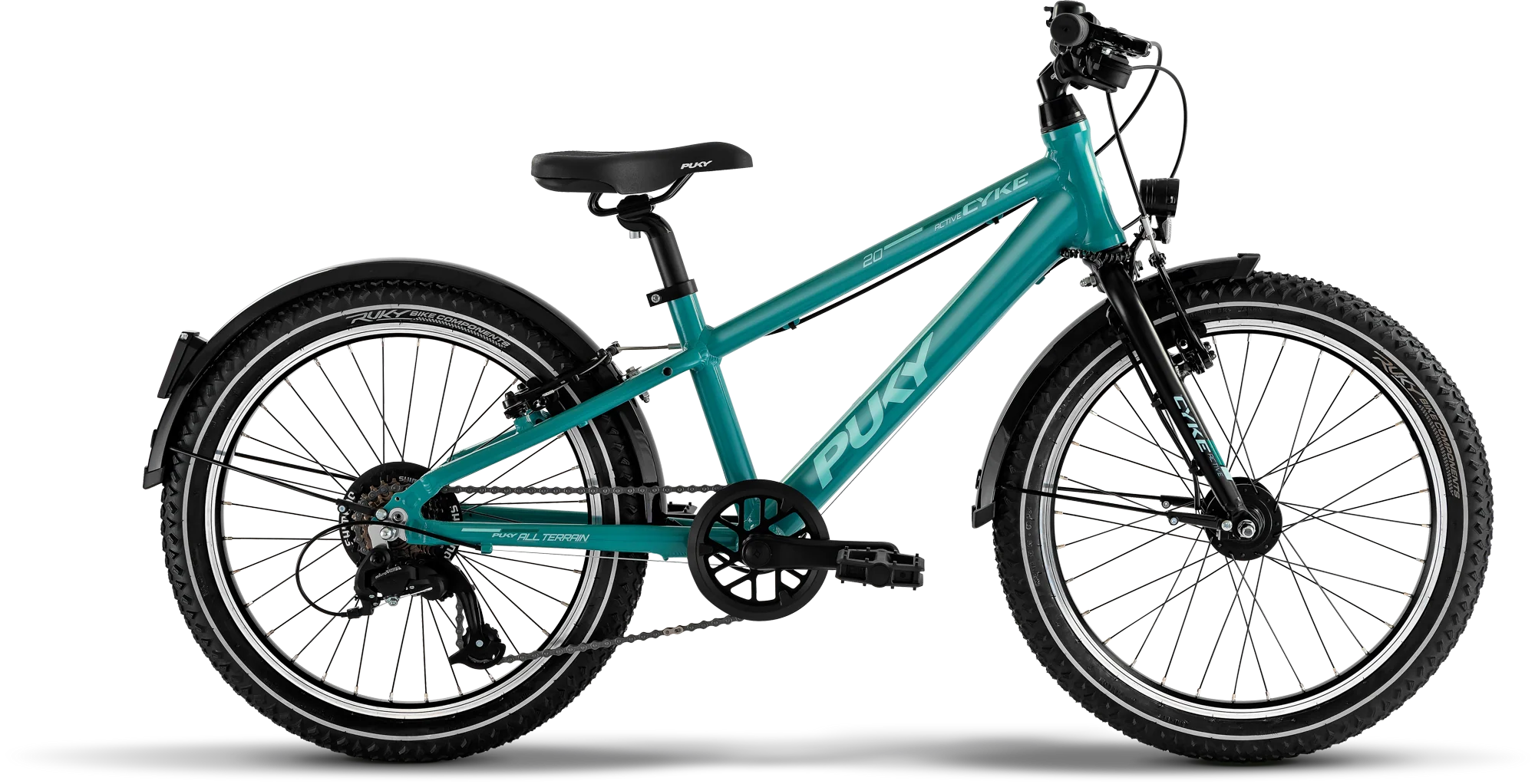 PUKY CYKE 20-7 Alu ACTIVE turquoise/black (2026)