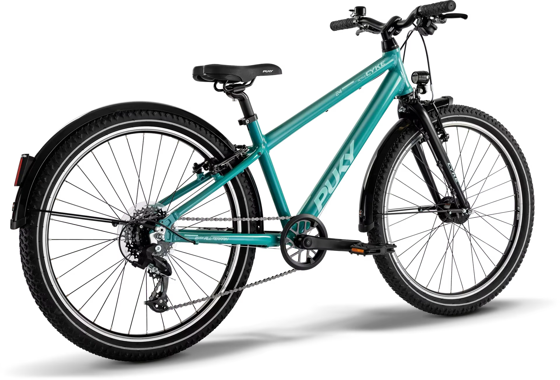 PUKY CYKE 24-8 ACTIVE turquoise/black (2026) - Image 3