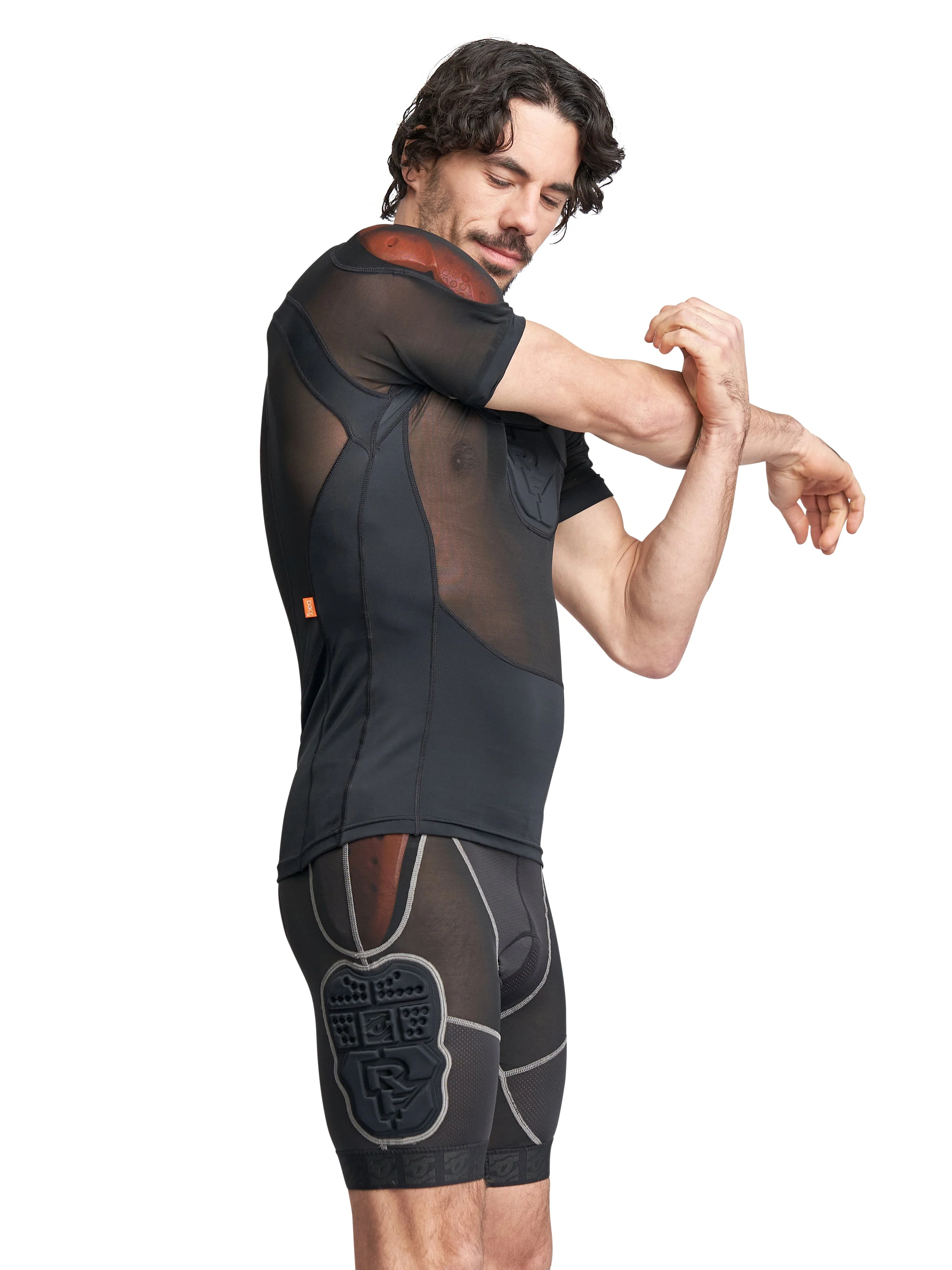Race Face Flank Core Protektor Trikot Stealth D3O Herren - Image 5