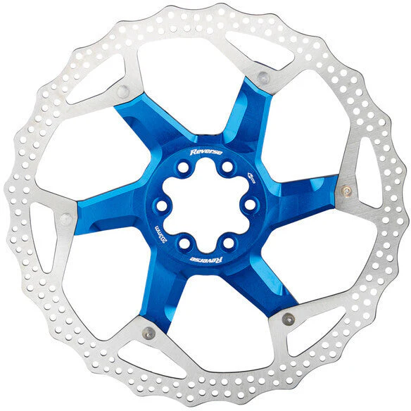Reverse Bremsscheibe 6-Loch Aluminium/Stahl blau - Image 2