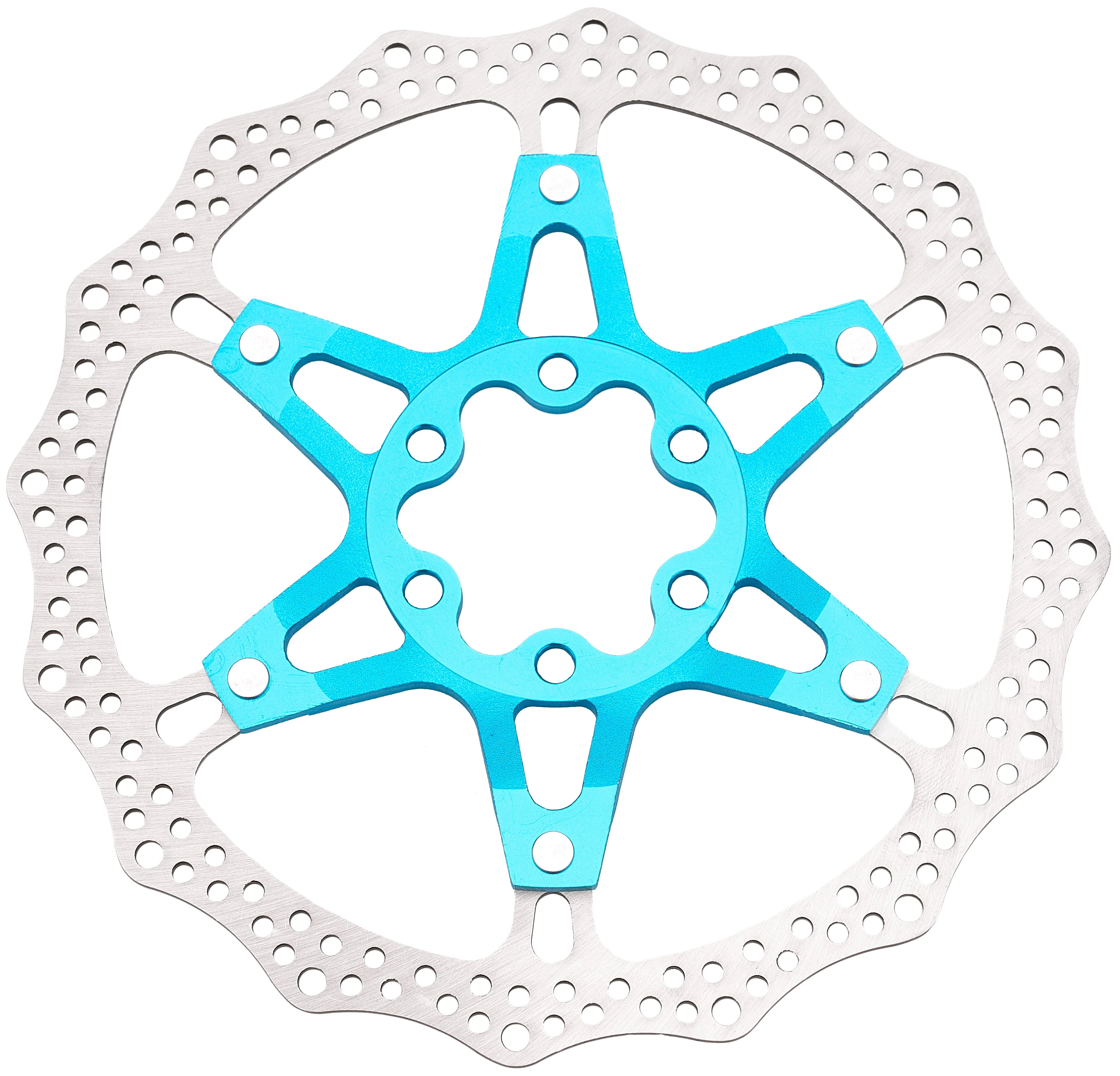 Reverse Bremsscheibe 6-Loch Aluminium/Stahl türkis - Image 2