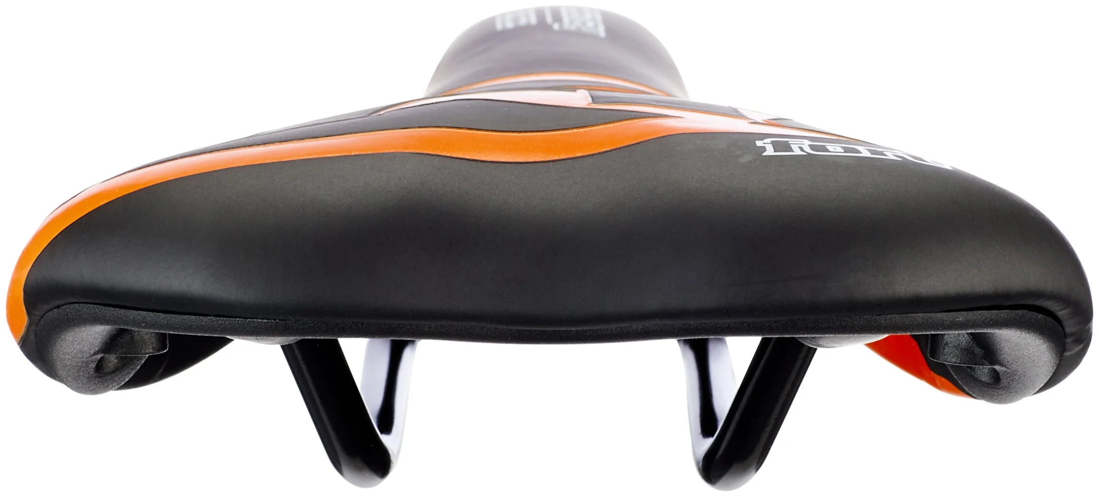 Reverse Fort Will Style Sattel schwarz/orange - Image 3