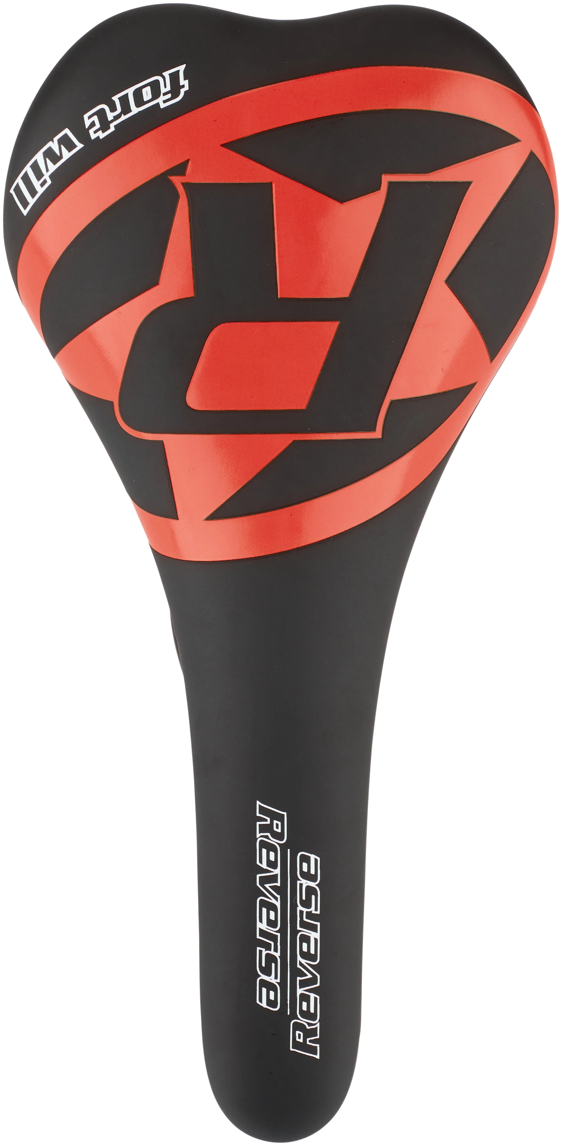 Reverse Fort Will Style Sattel schwarz/rot - Image 4