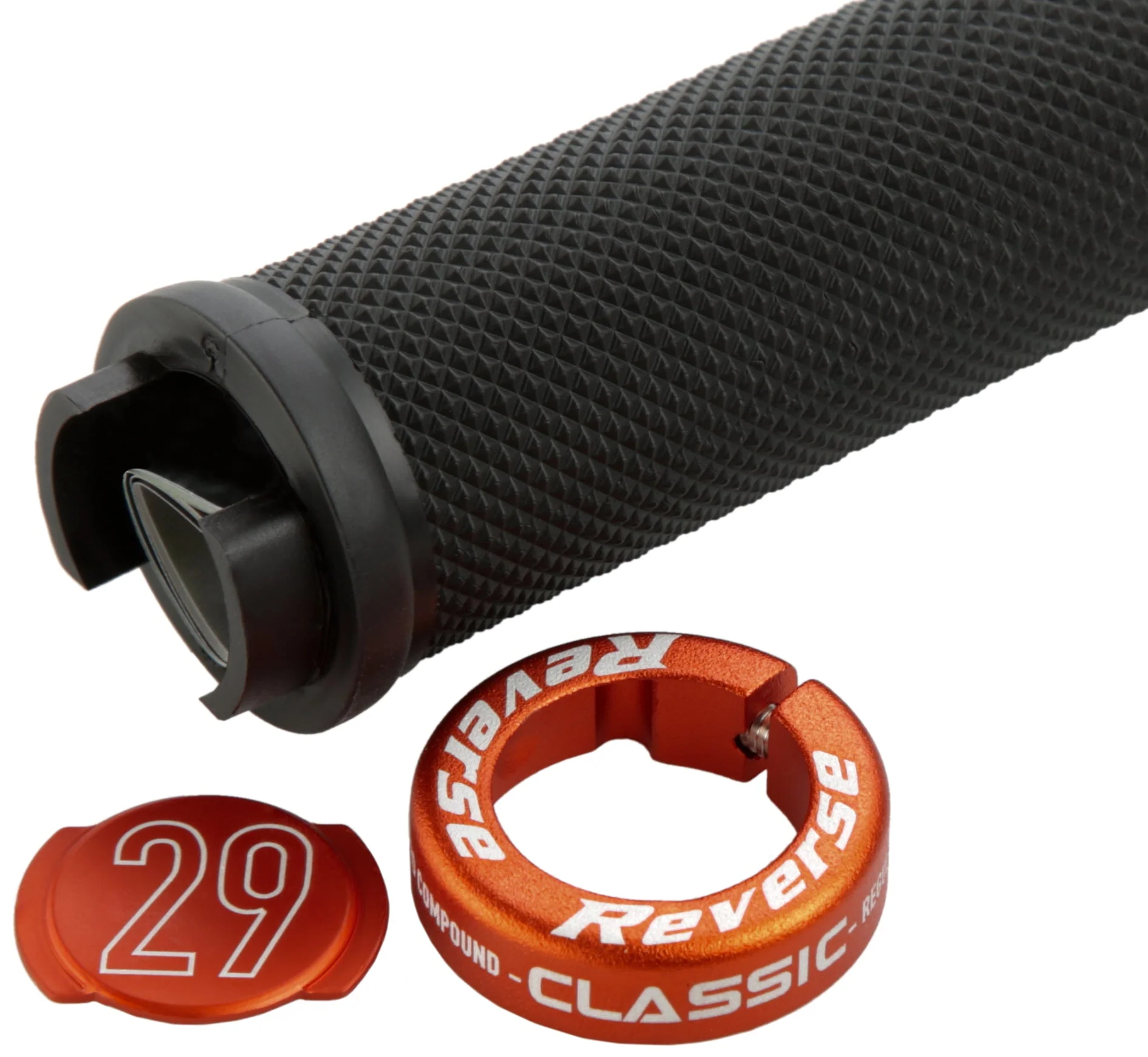 Reverse Lock-On Griffe schwarz/orange - Image 2