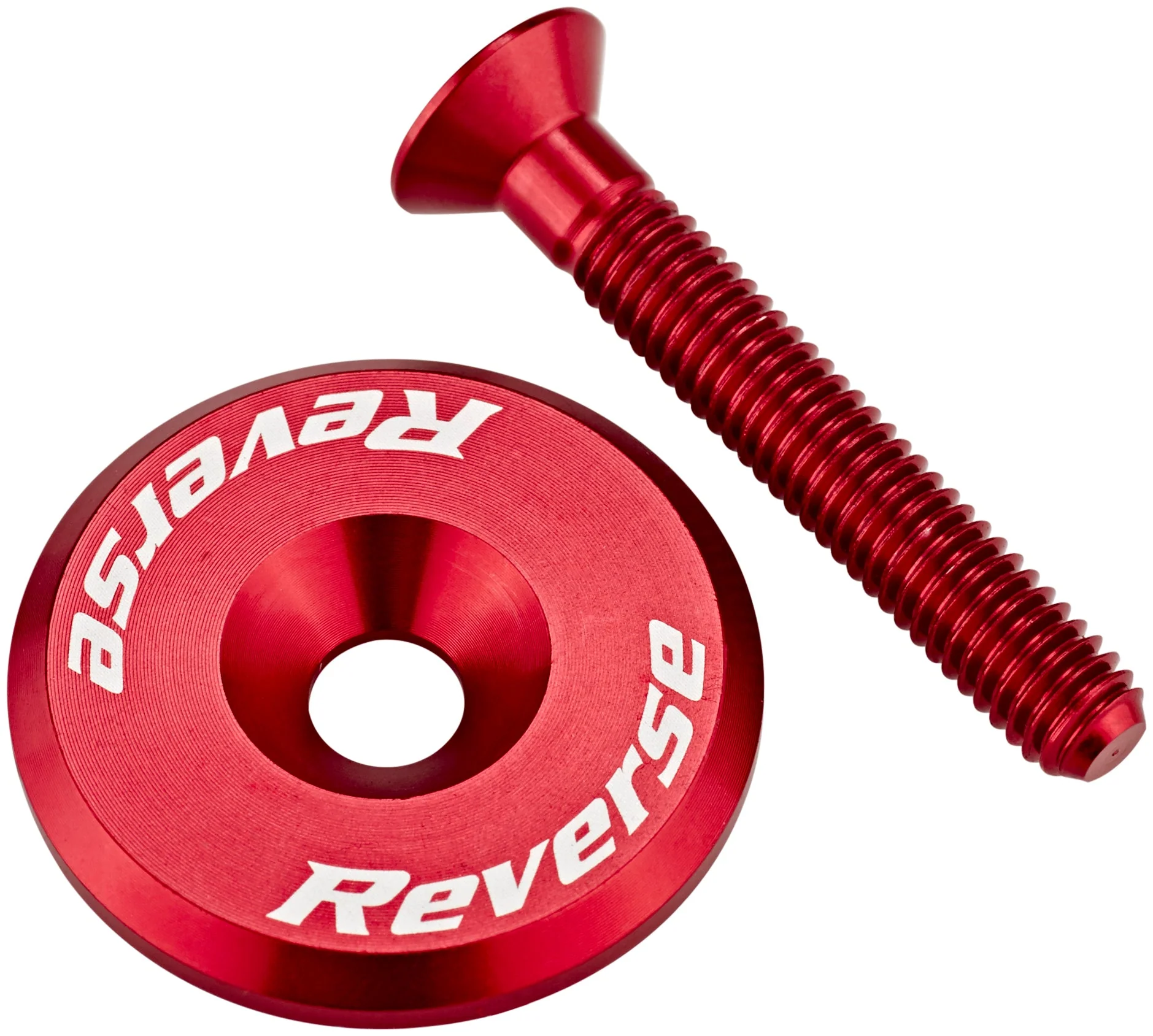 Reverse Steuersatzkappe rot - Image 2