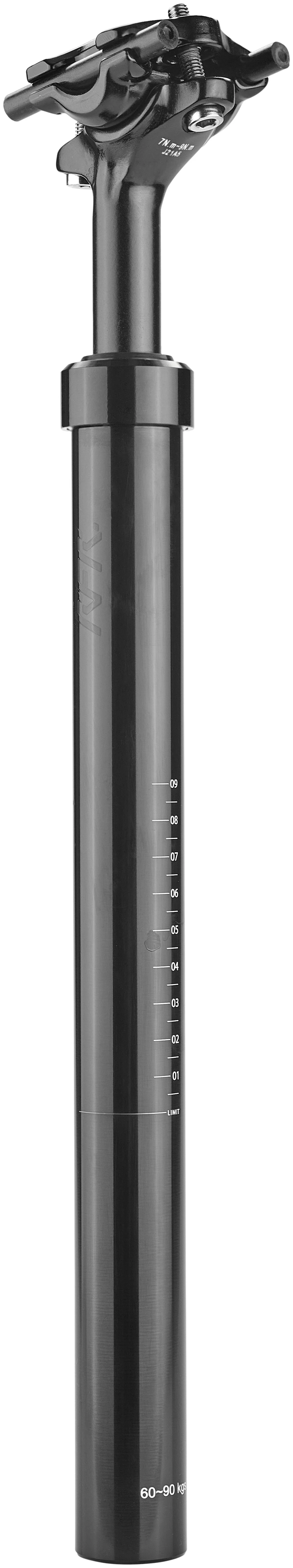 RFR Gefederte Sattelstütze (60 - 90kg) Ø 31,6mm black - Image 2