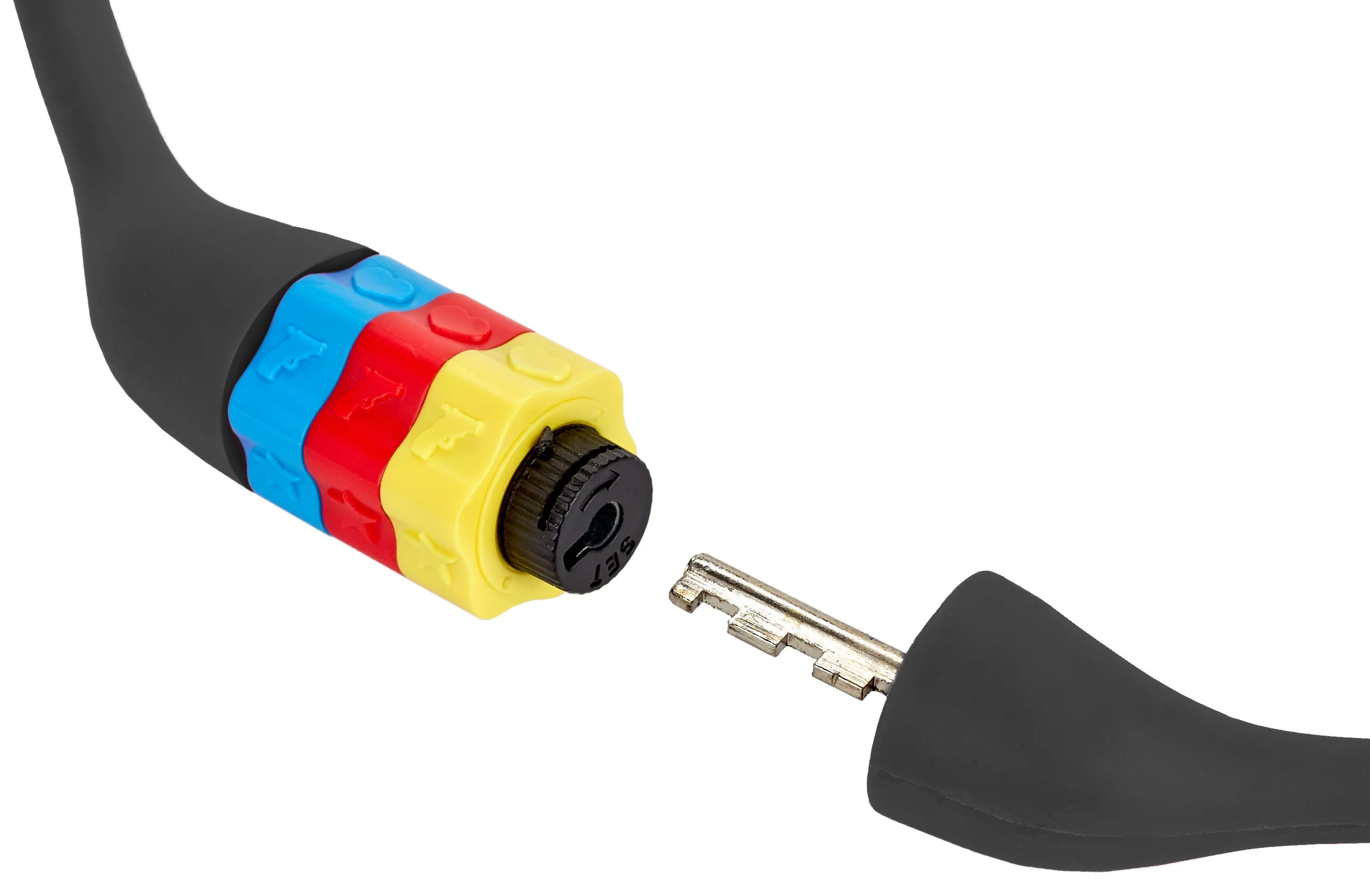 RFR Zahlenkabelschloss HPS "CAT" 10 x 350 mm black - Image 2