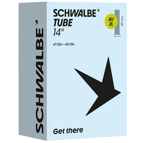 Schwalbe Schlauch Nr. 2L Schlauch 14" 47/60-254 AV